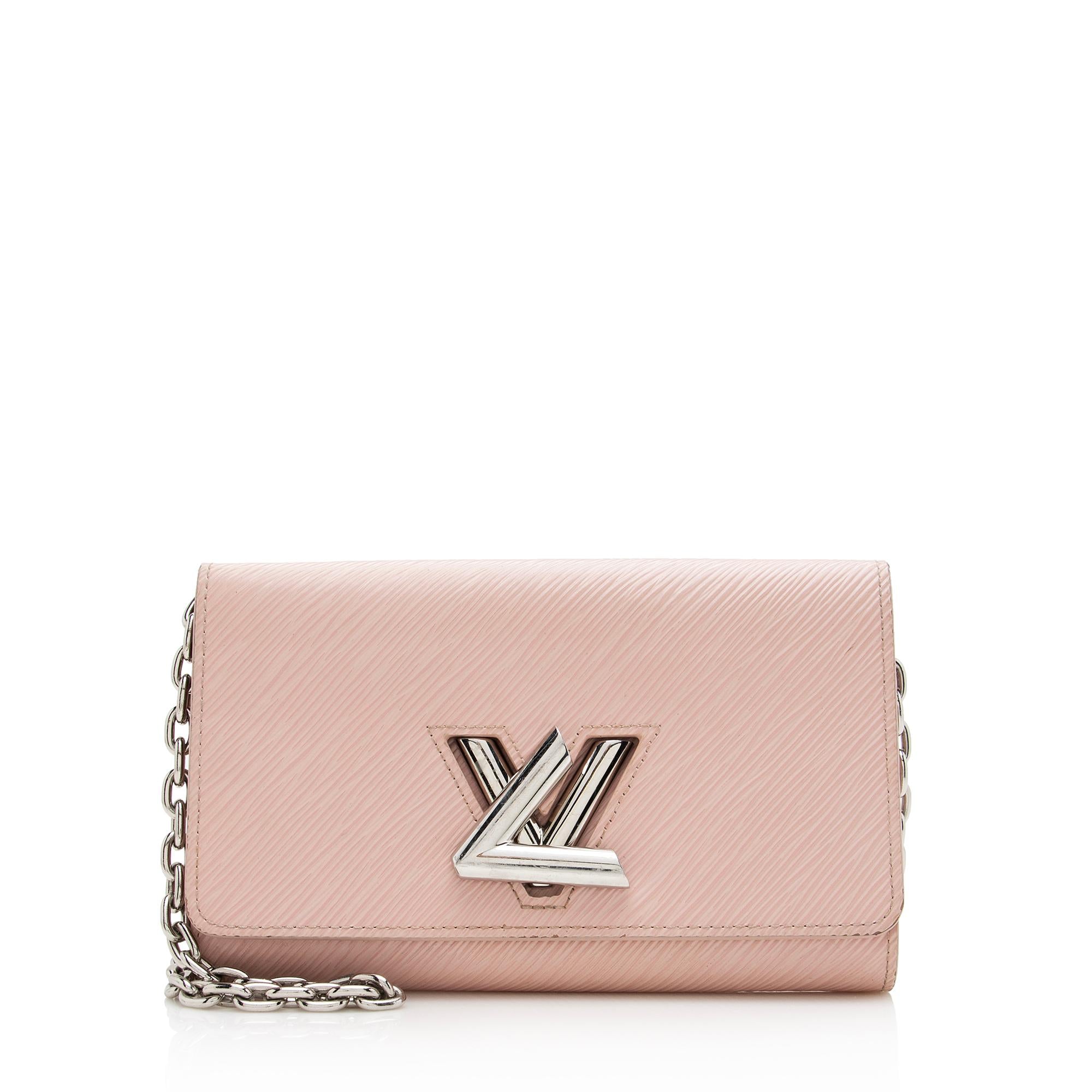 Louis Vuitton Epi Leather Twist Chain Wallet (SHF-22908)