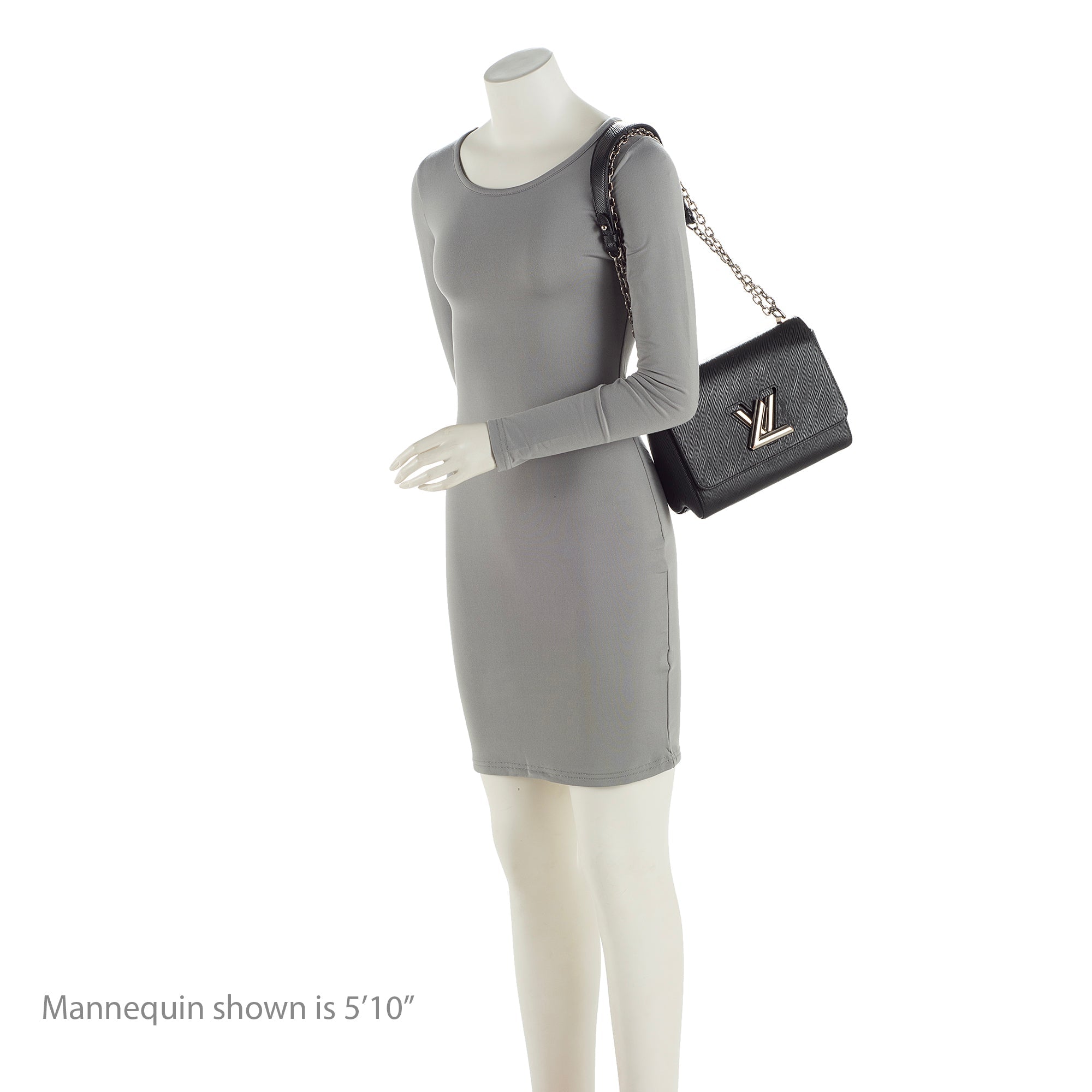 Louis Vuitton Epi Leather Twist MM Shoulder Bag (SHF-22700)