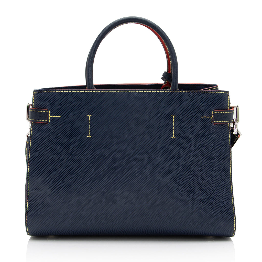 Louis Vuitton Epi Leather Twist Tote (SHF-In7Ftu)