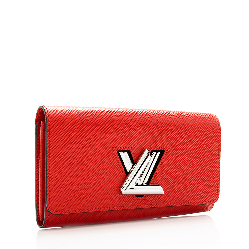 Louis Vuitton Epi Leather Twist Wallet - FINAL SALE (SHF-18679)