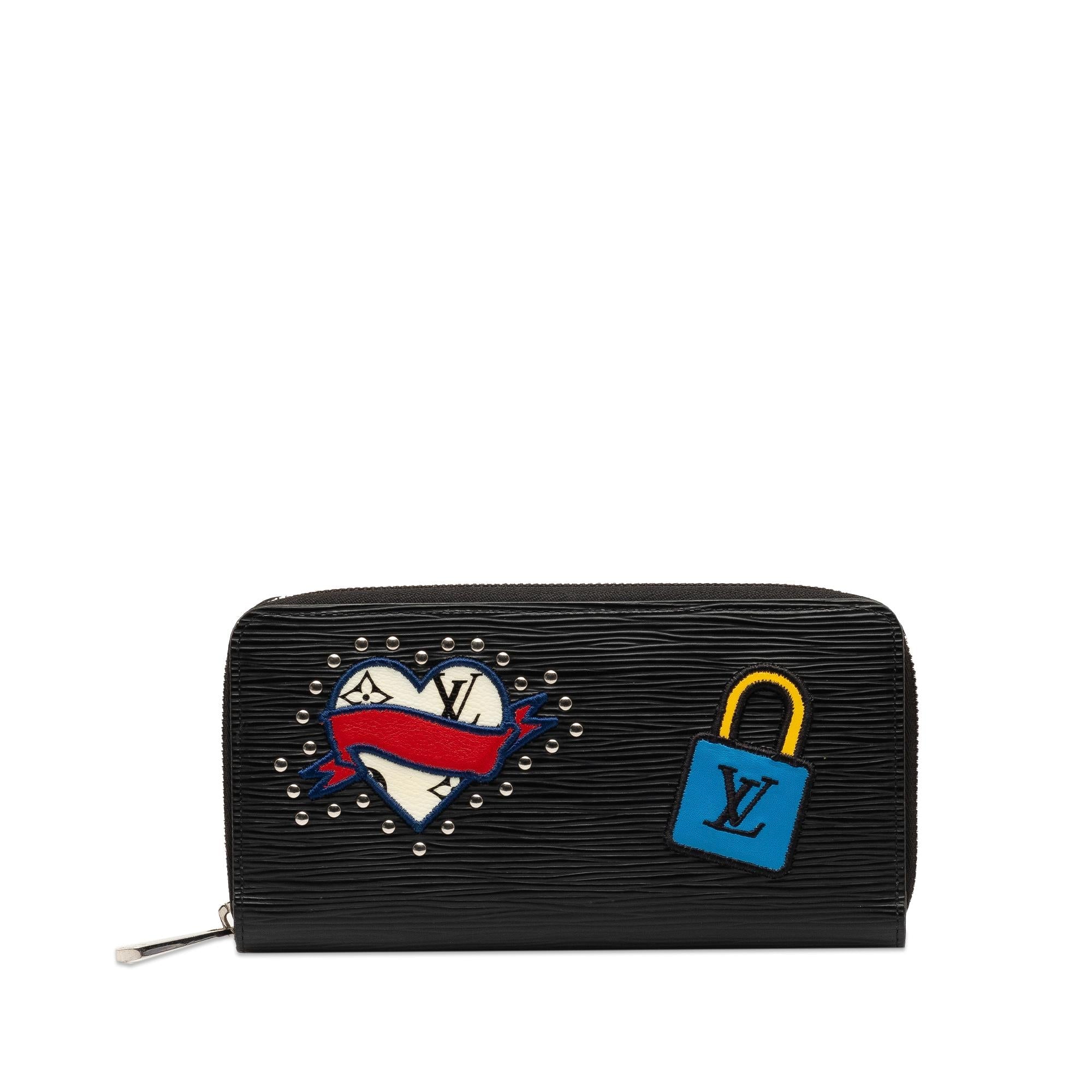 Louis Vuitton Epi Patches Zippy Wallet (SHG-dj64PF)