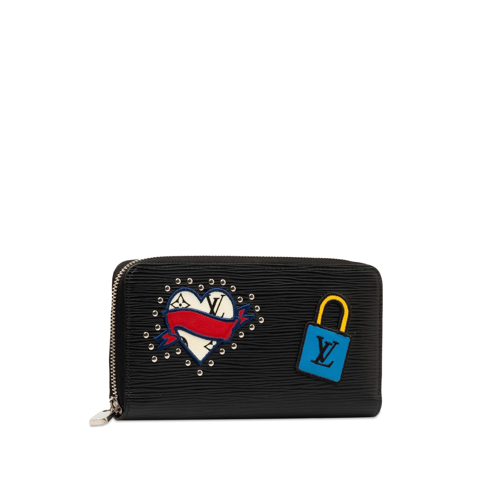 Louis Vuitton Epi Patches Zippy Wallet (SHG-zi6yDy)