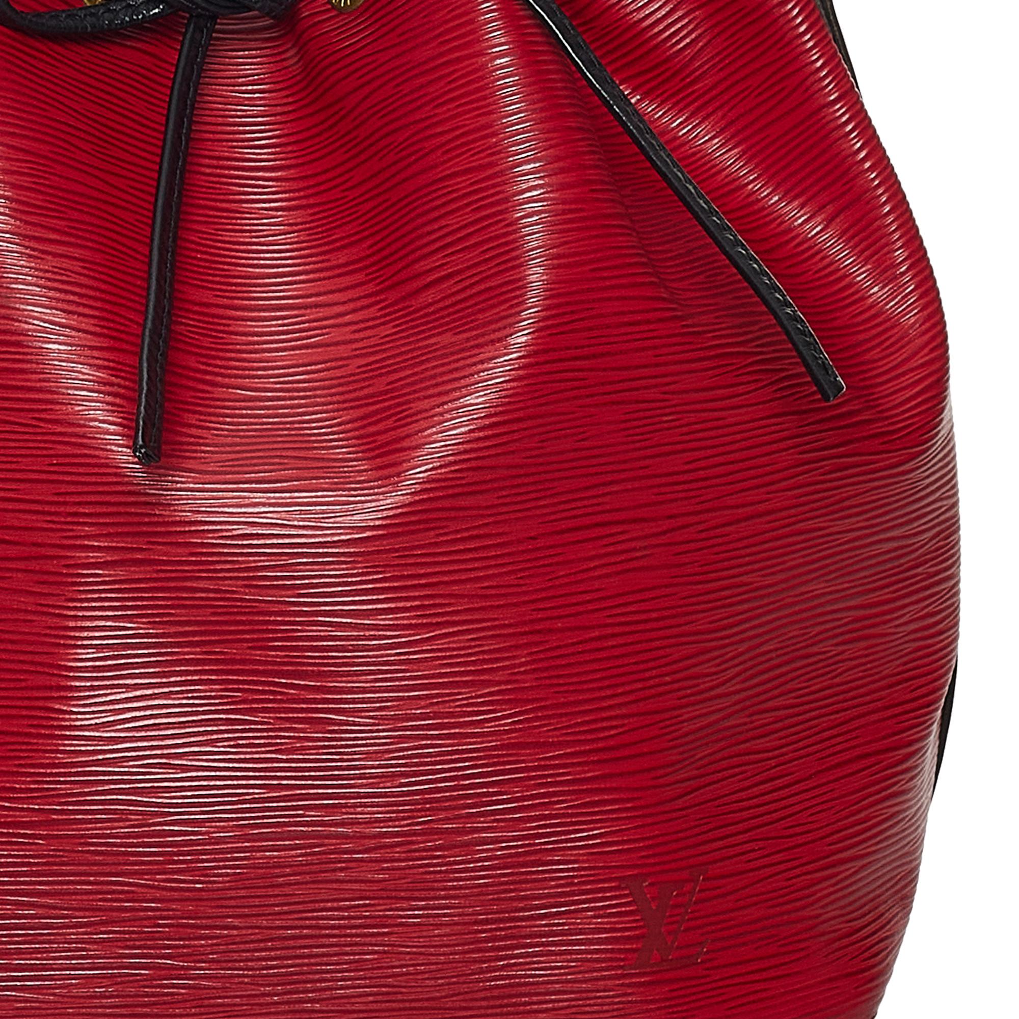 Louis Vuitton Epi Petit Bicolor Noe (SHG-34477)