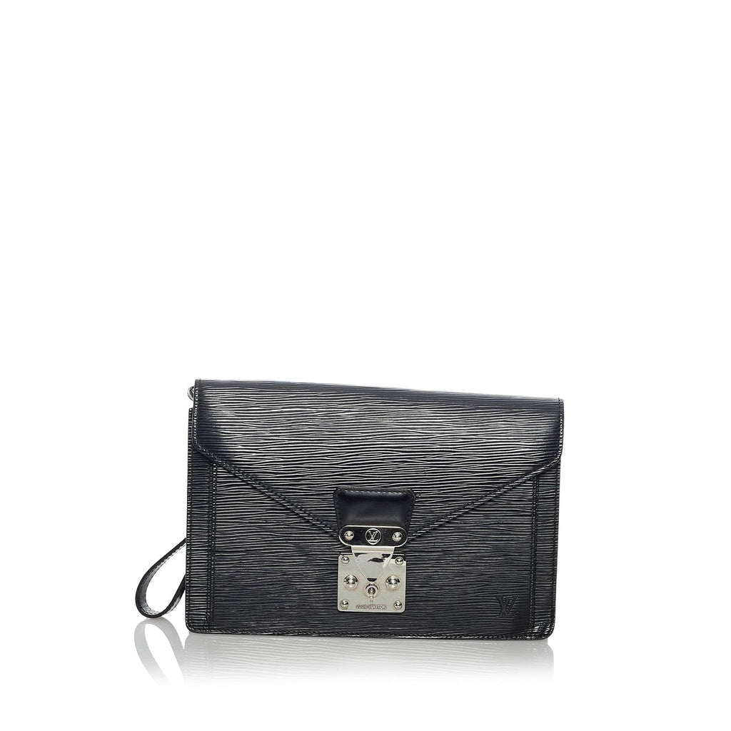 Louis Vuitton Epi Pochette Sellier Dragonne (SHG-29600)