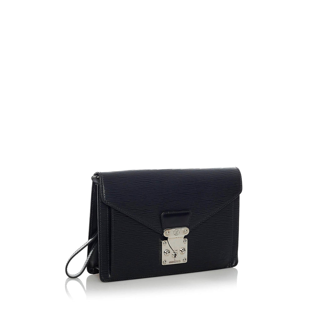 Louis Vuitton Epi Pochette Sellier Dragonne (SHG-29600)