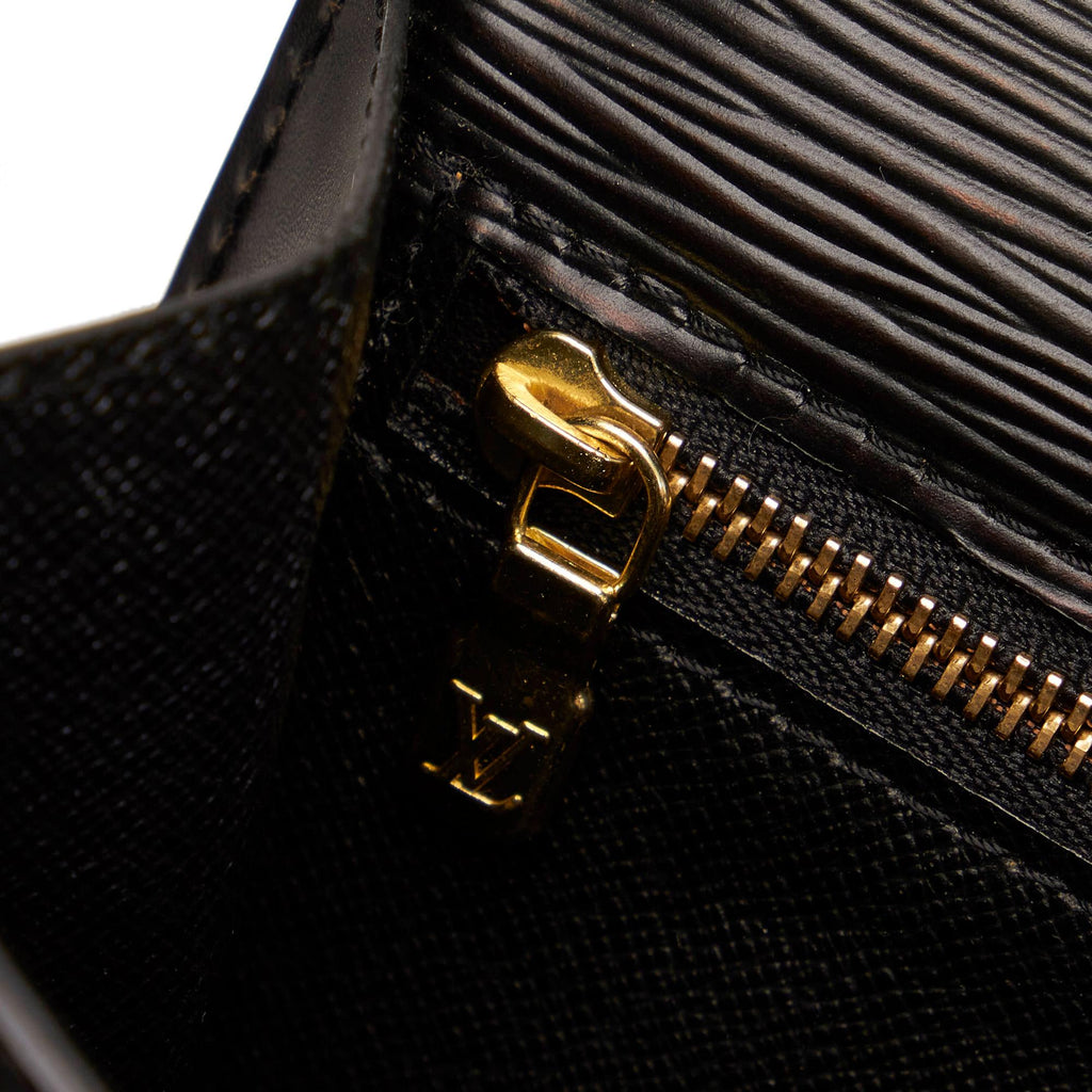 Louis Vuitton Epi Pochette Sellier Dragonne (SHG-32074)