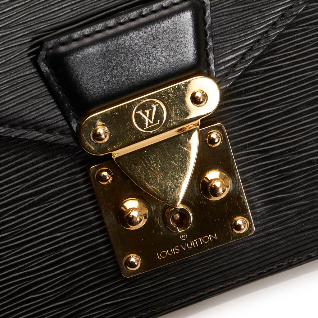 Louis Vuitton Epi Pochette Sellier Dragonne (SHG-32074)