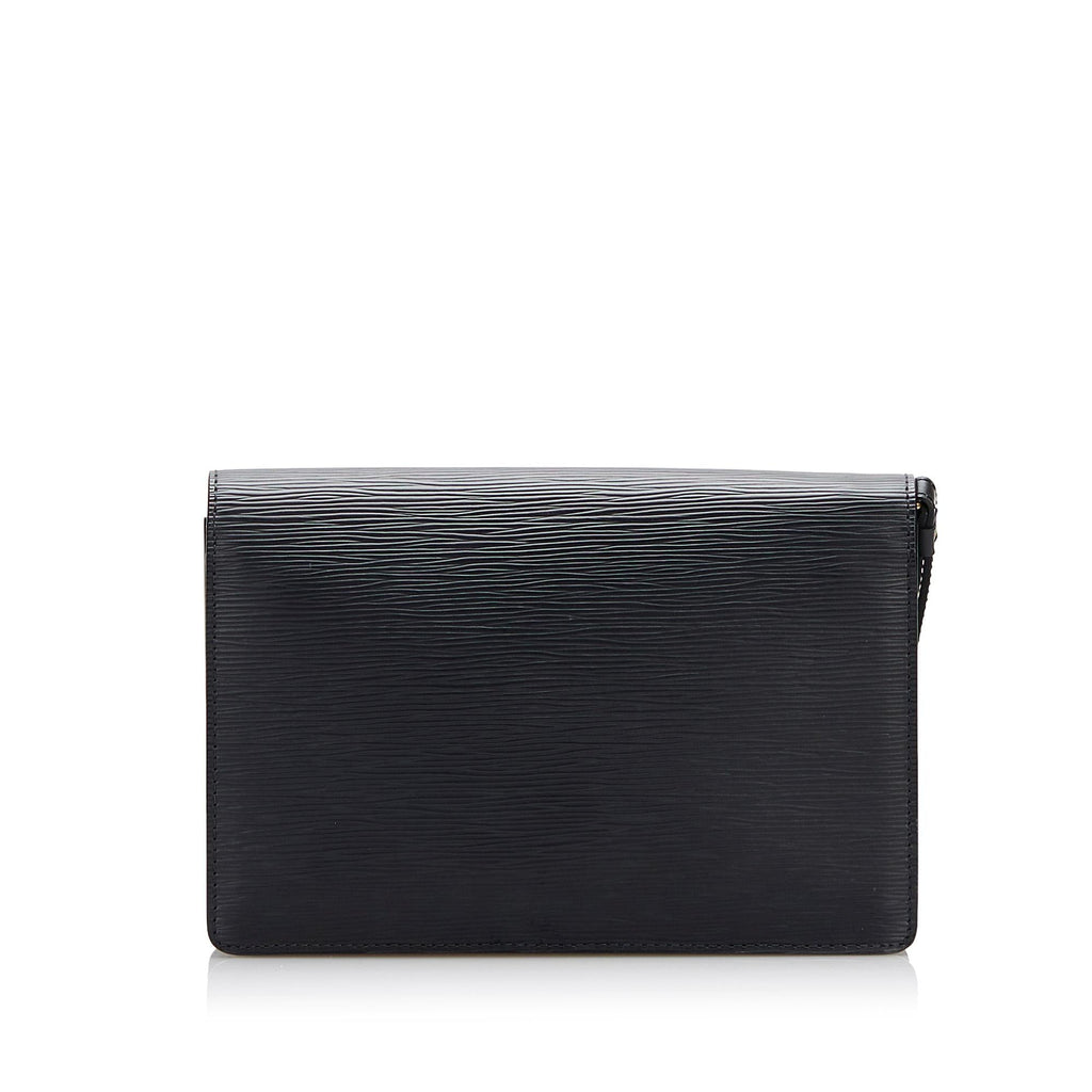 Louis Vuitton Epi Pochette Sellier Dragonne (SHG-7BXL7J)