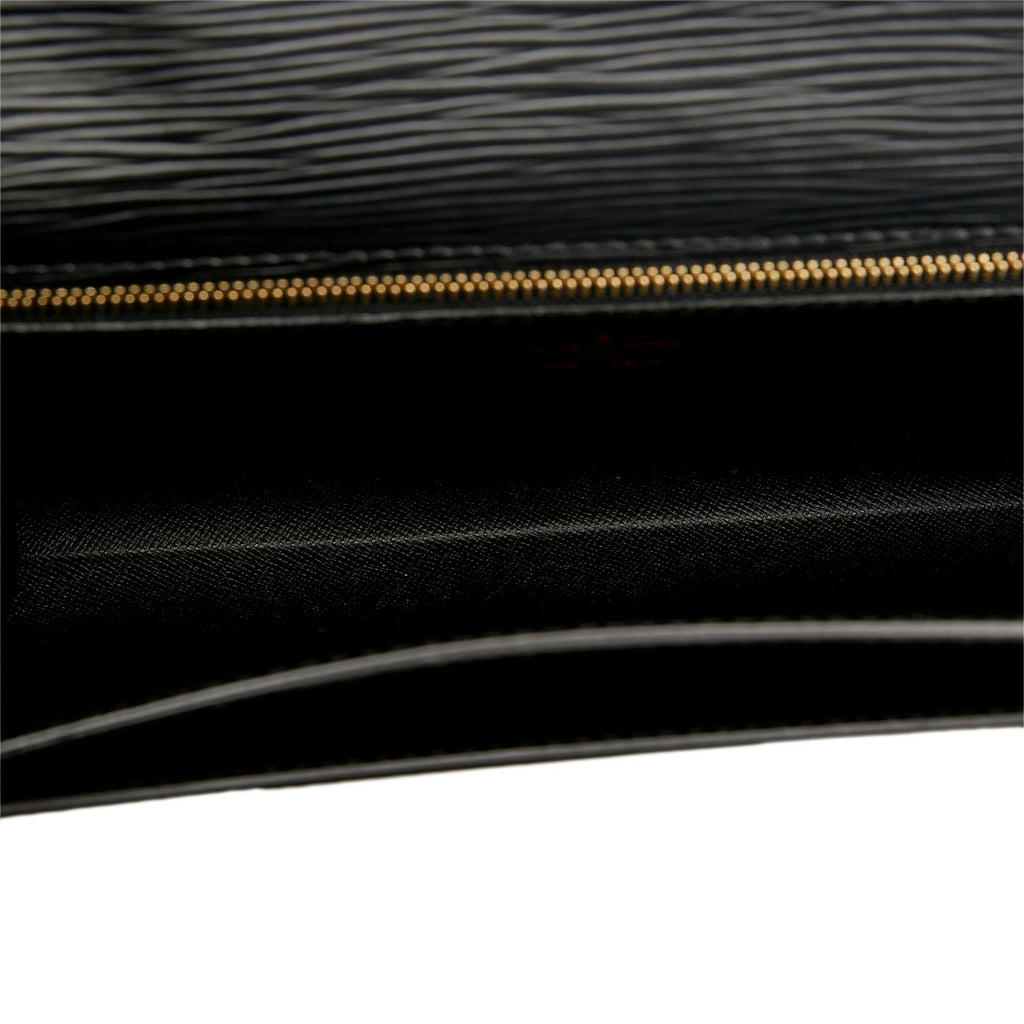 Louis Vuitton Epi Pochette Sellier Dragonne (SHG-7BXL7J)