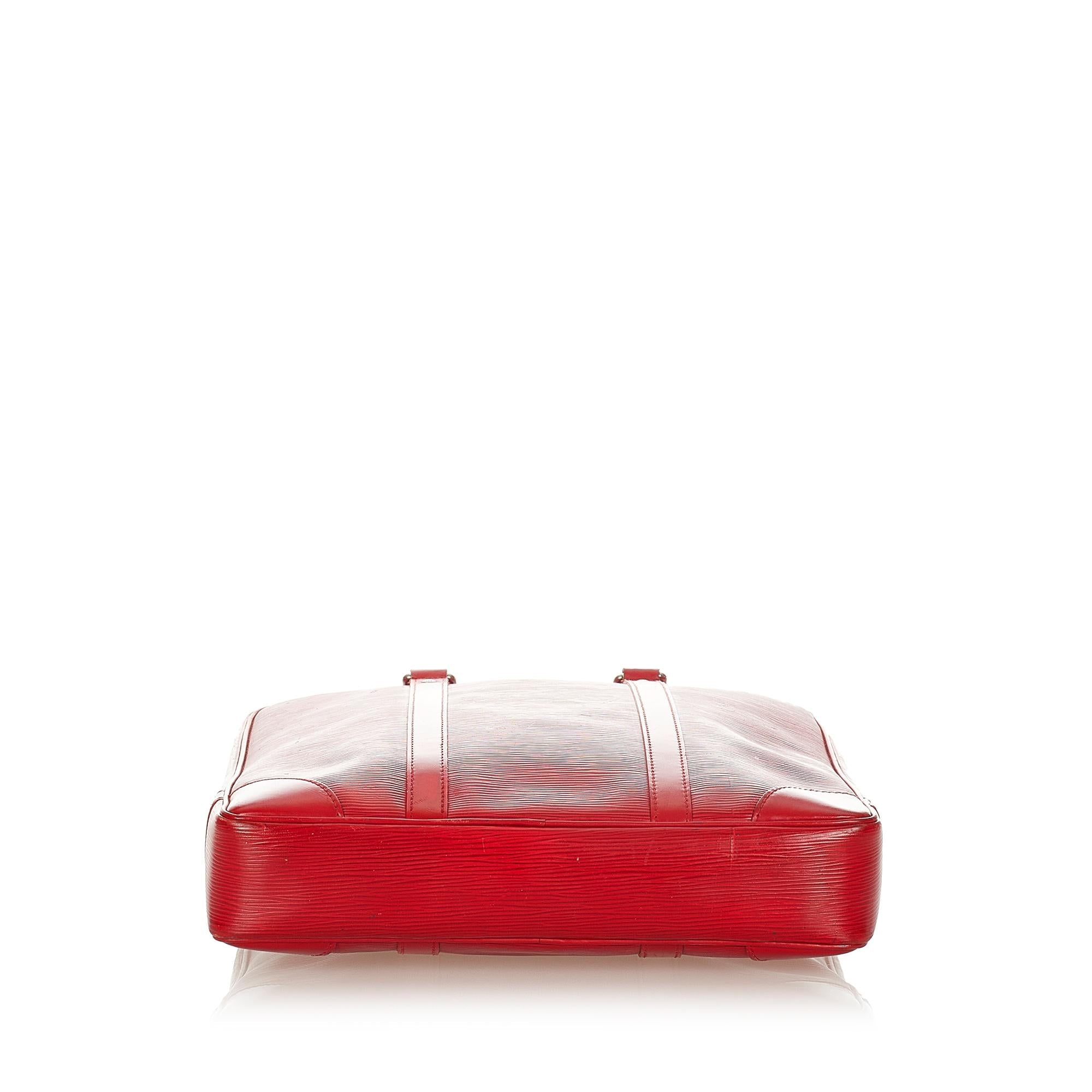 Louis Vuitton Epi Porte-Documents Voyage (SHG-23554)