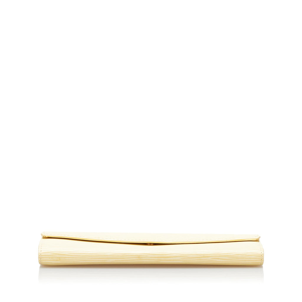 Louis Vuitton Epi Porte-Monnaie Tresor Wallet (SHG-37554)