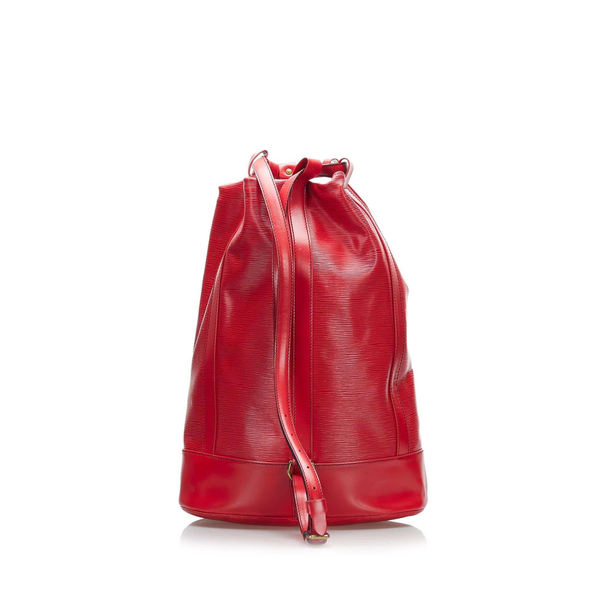 Louis Vuitton Epi Randonnee PM (SHG-37564)