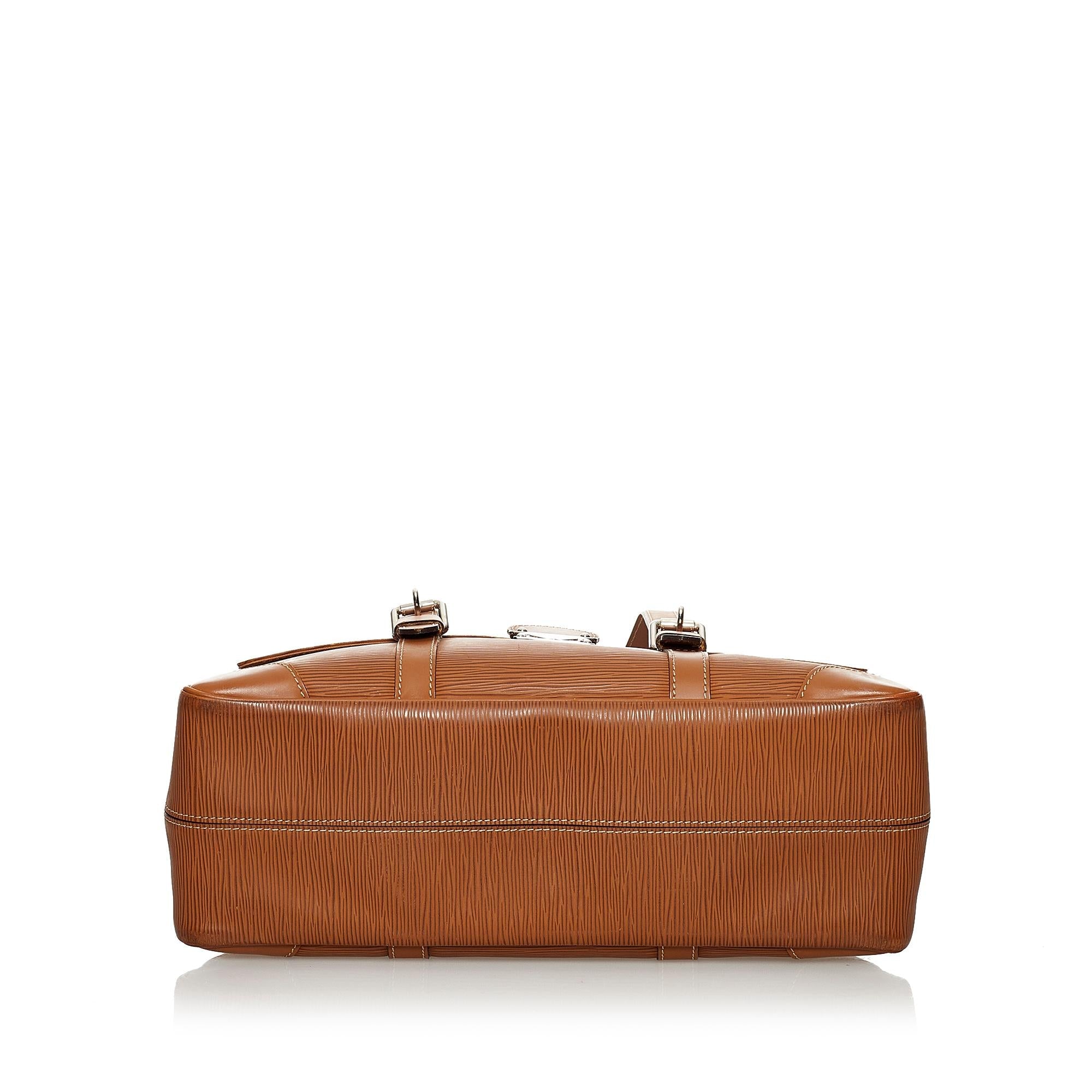 Louis Vuitton Epi Segur MM (SHG-30552)