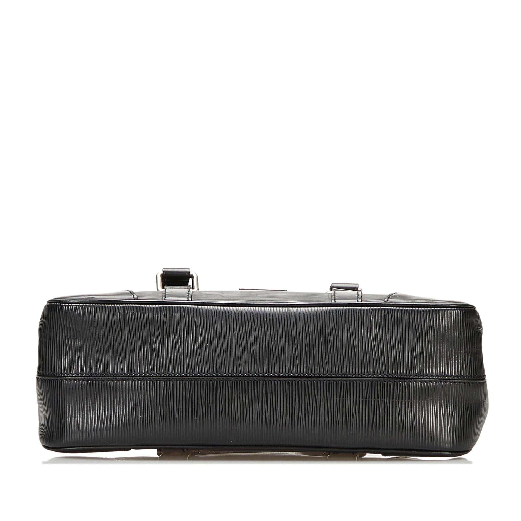 Louis Vuitton Epi Segur PM (SHG-36011)