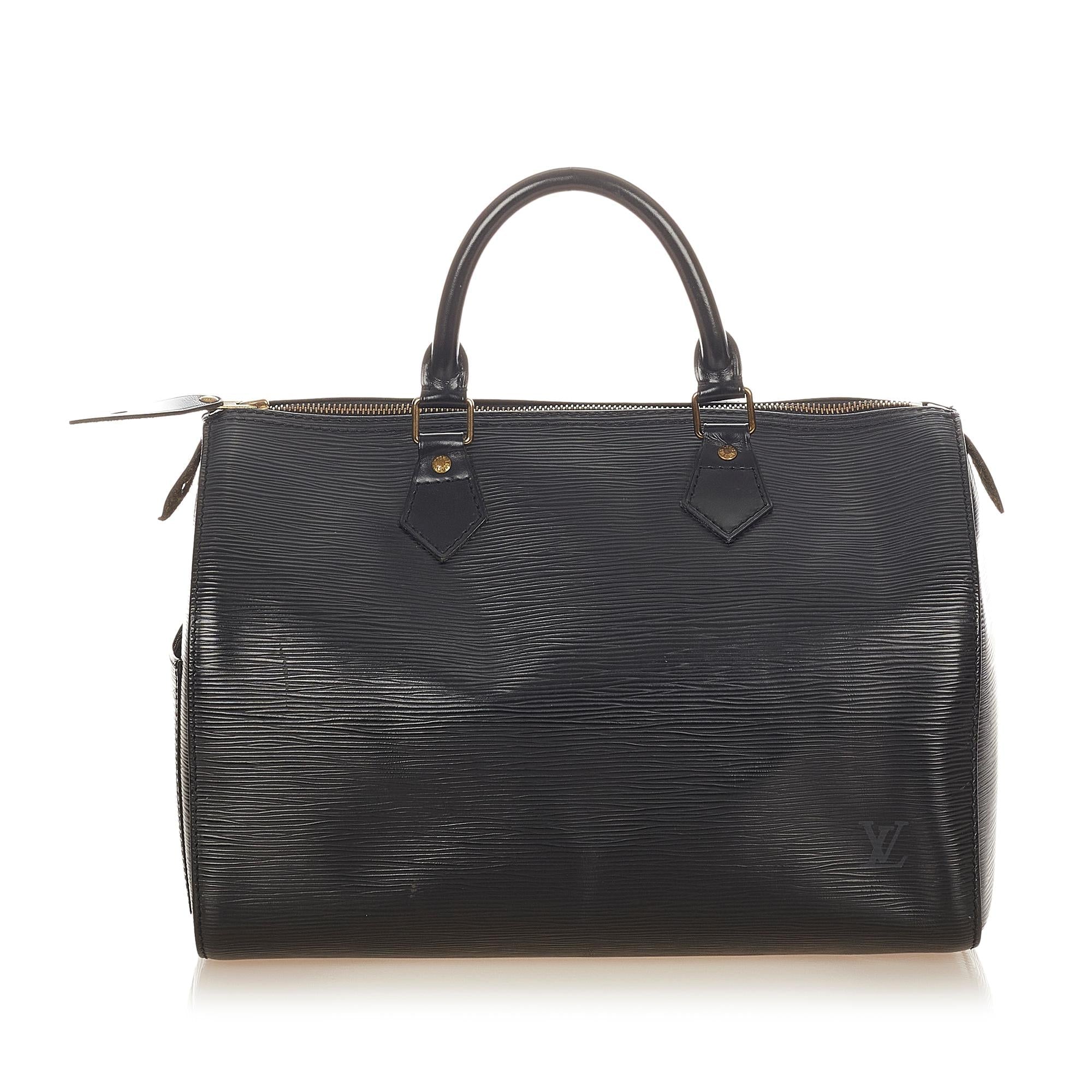 Louis Vuitton Epi Speedy 30 (SHG-25097)