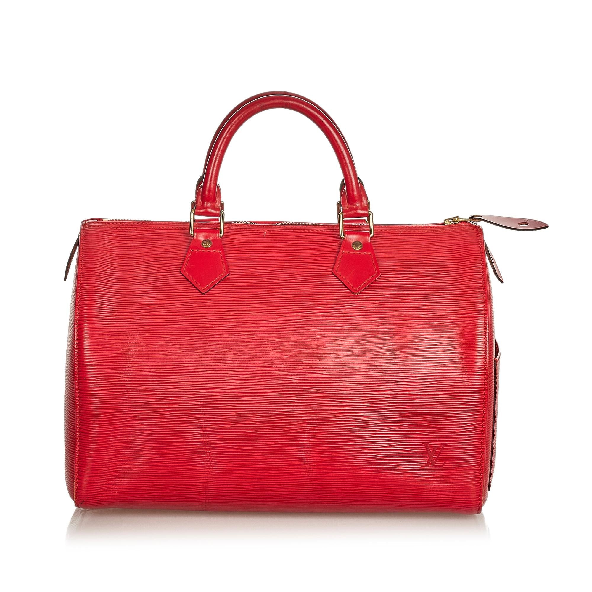 Louis Vuitton Epi Speedy 30 (SHG-25871)