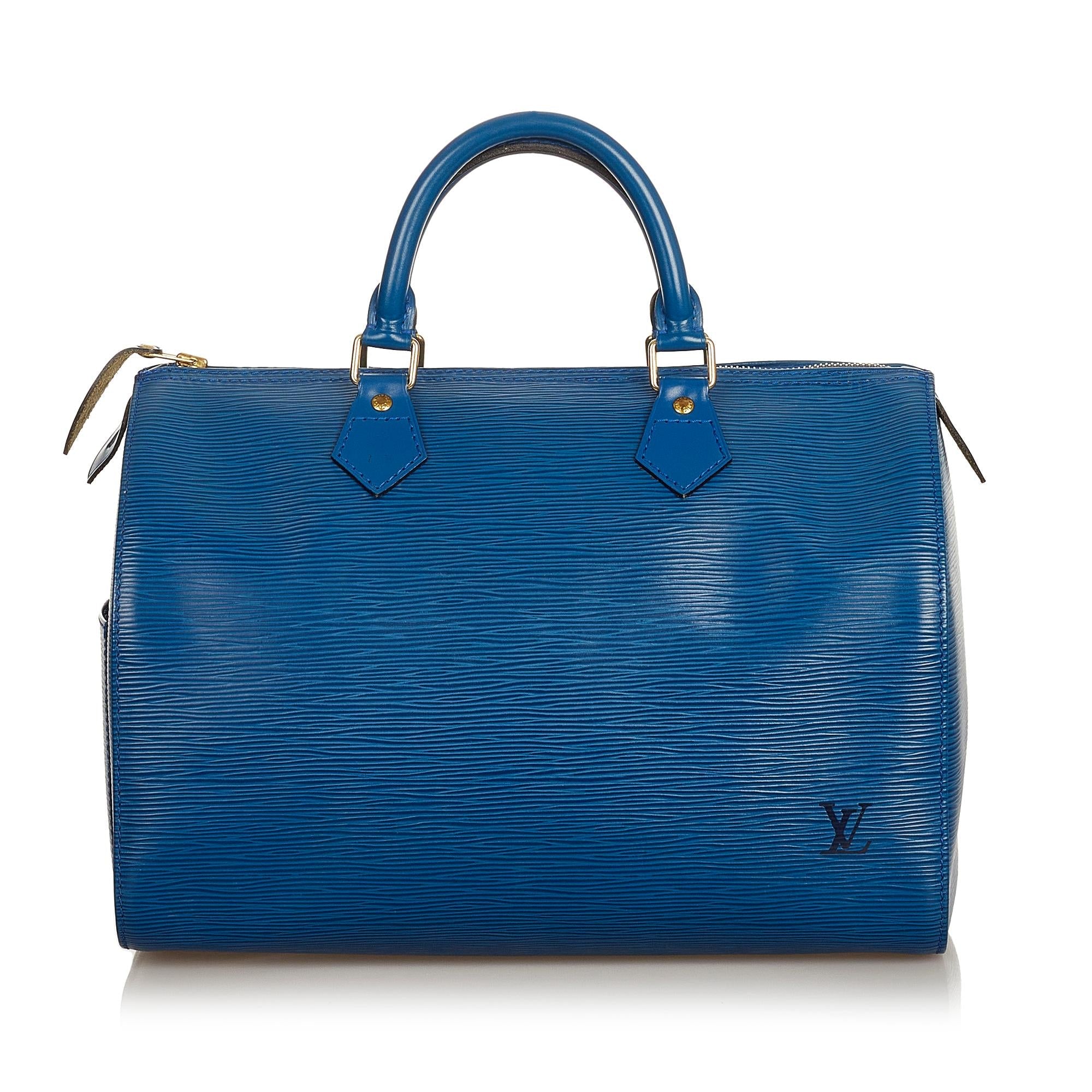 Louis Vuitton Epi Speedy 30 (SHG-26129)