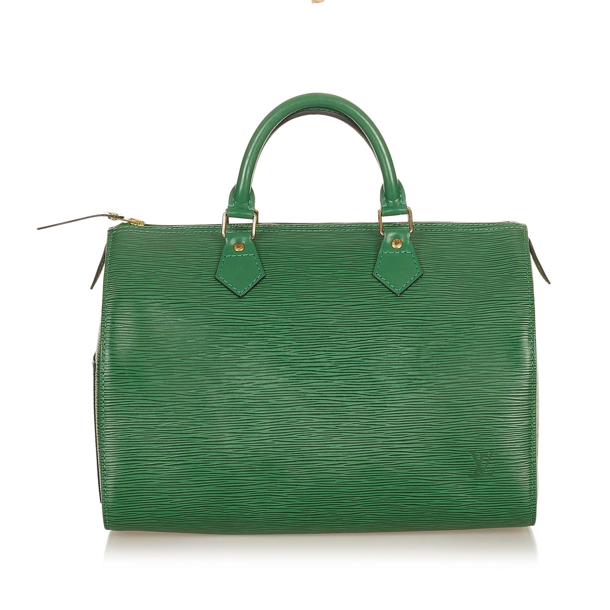 Louis Vuitton Epi Speedy 30 (SHG-26826)