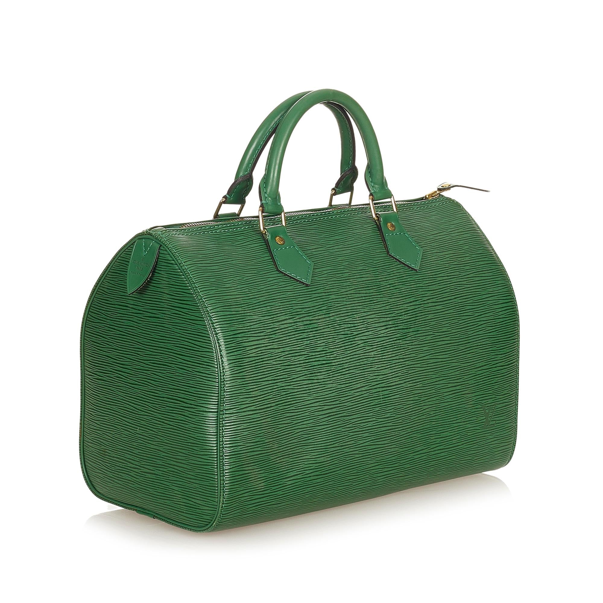 Louis Vuitton Epi Speedy 30 (SHG-26826)