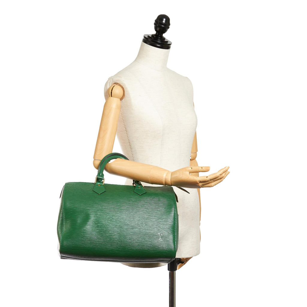 Louis Vuitton Epi Speedy 30 (SHG-27405)