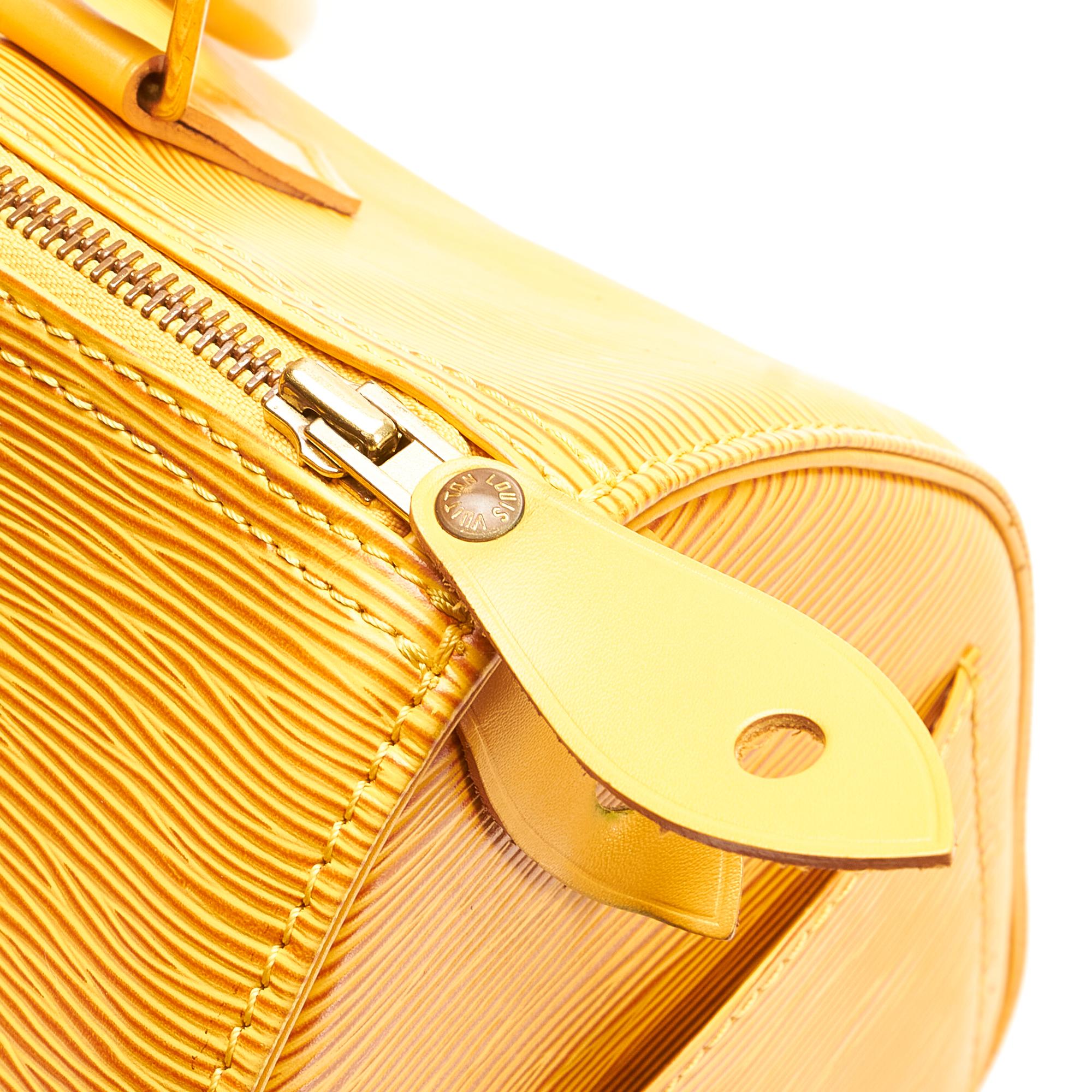 Louis Vuitton Epi Speedy 30 (SHG-27406)
