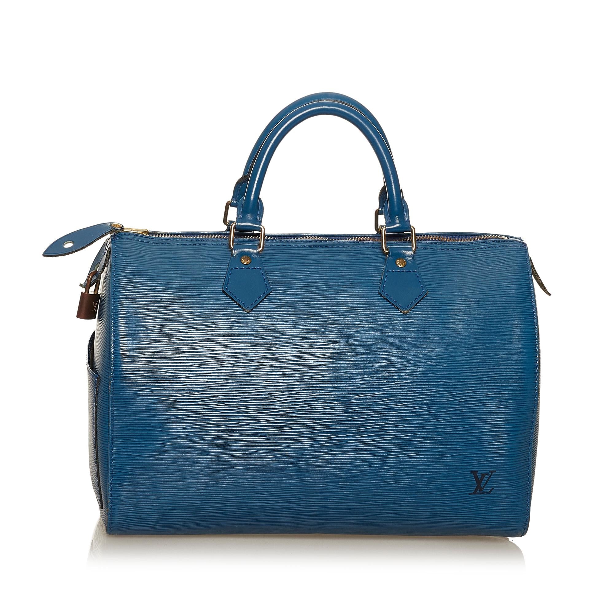 Louis Vuitton Epi Speedy 30 (SHG-29369)