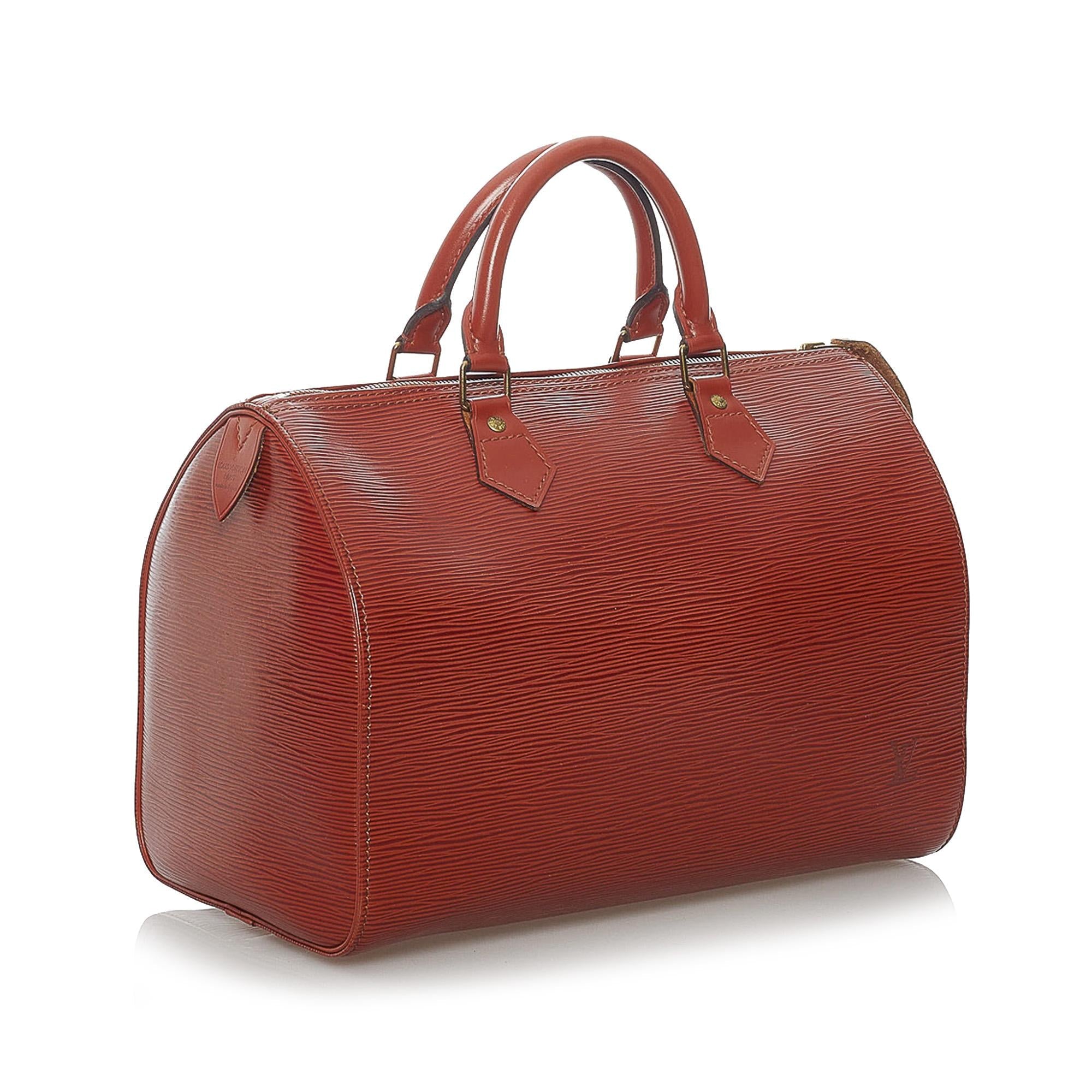 Louis Vuitton Epi Speedy 30 (SHG-29912)