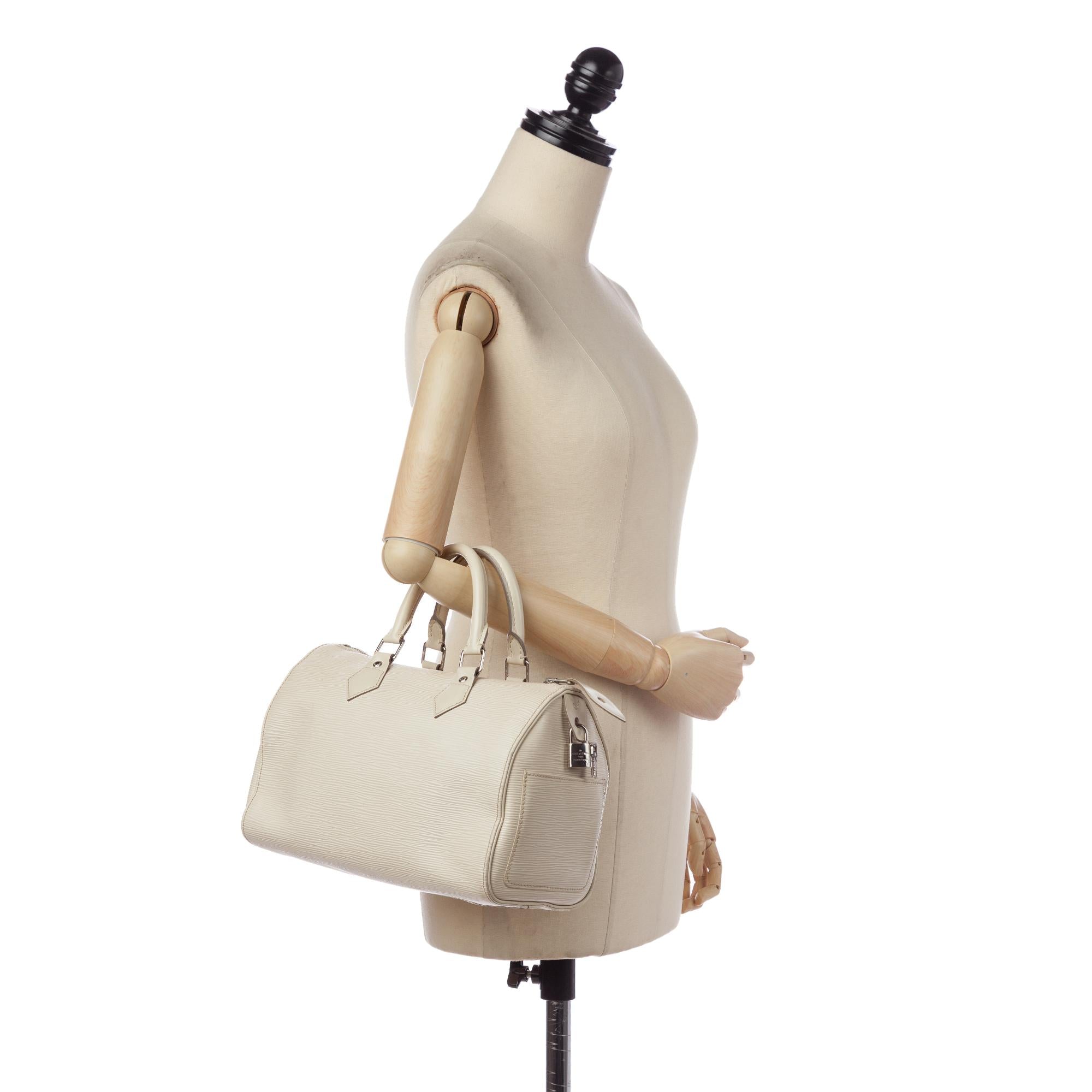Louis Vuitton Epi Speedy 30 (SHG-33405)