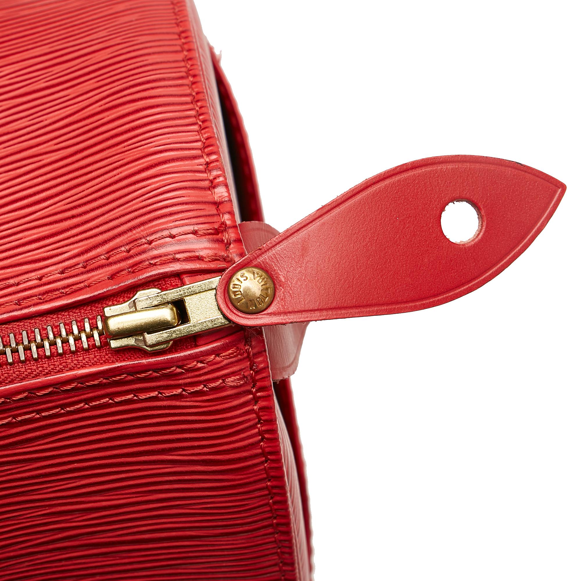 Louis Vuitton Epi Speedy 30 (SHG-34270)