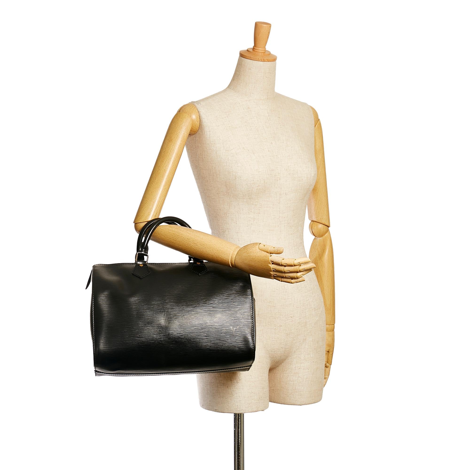 Louis Vuitton Epi Speedy 30 (SHG-35113)