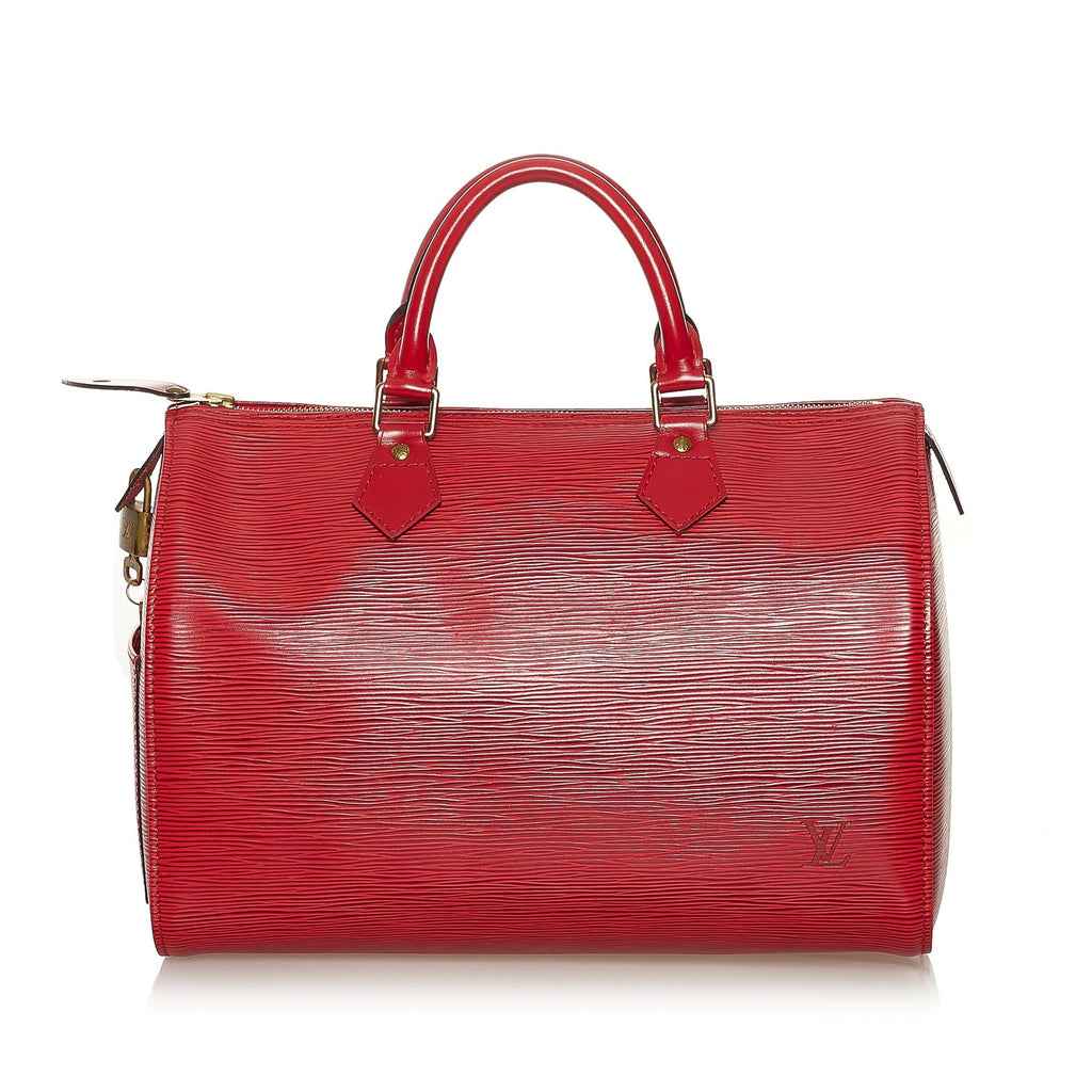 Louis Vuitton Epi Speedy 30 (SHG-36056)