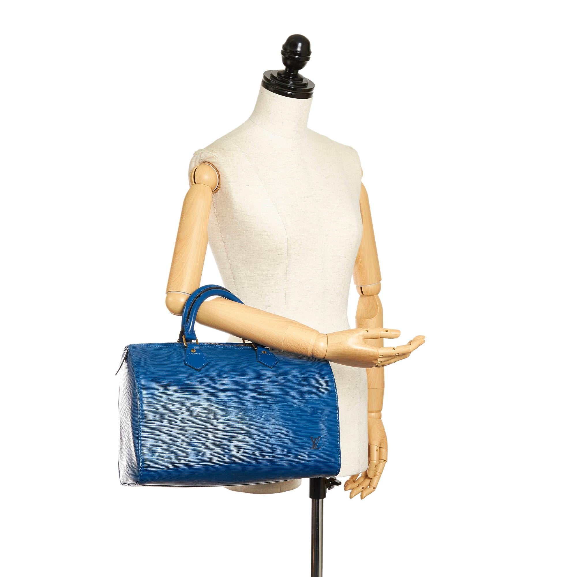 Louis Vuitton Epi Speedy 30 (SHG-36352)