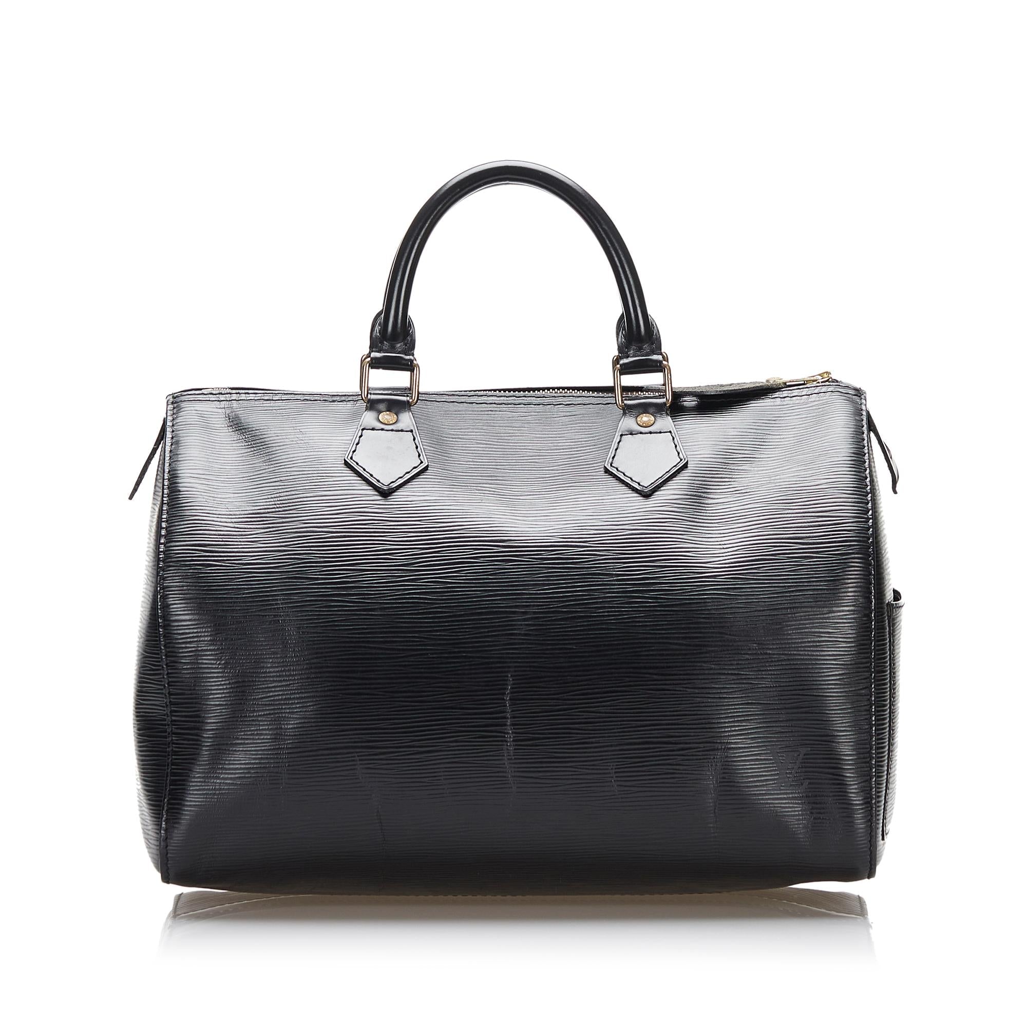 Louis Vuitton Epi Speedy 30 (SHG-37514)