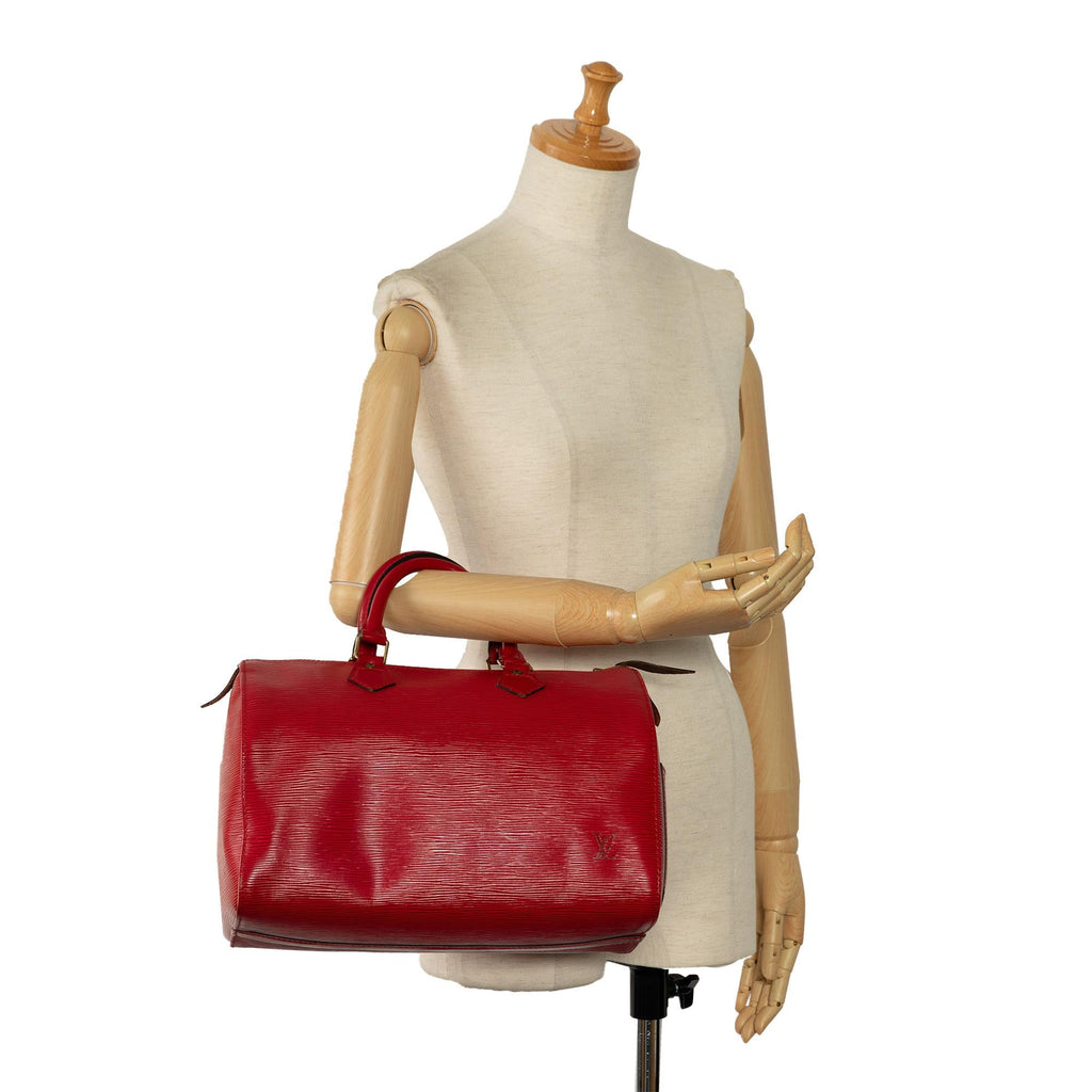 Louis Vuitton Epi Speedy 30 (SHG-7xbHII)
