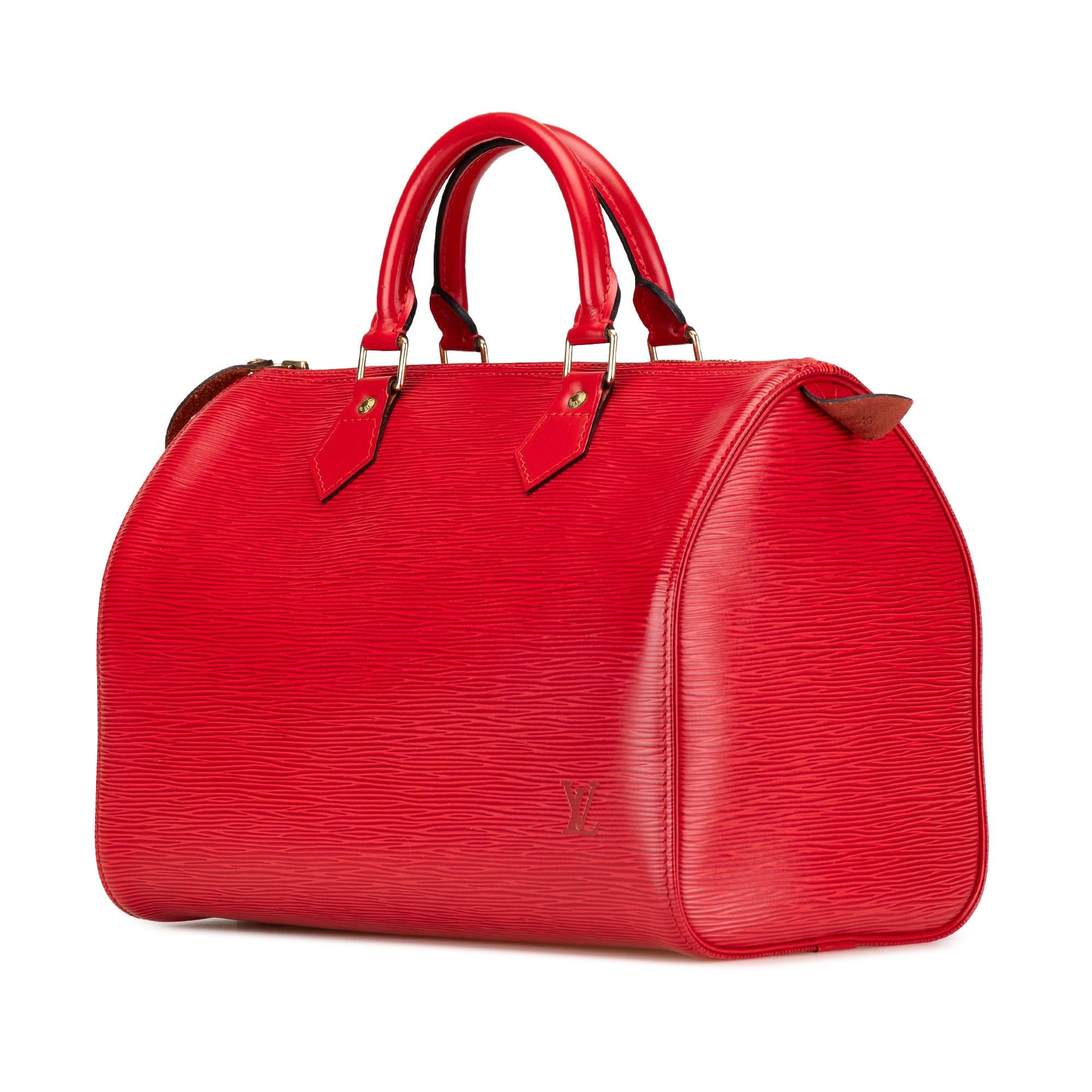 Louis Vuitton Epi Speedy 30