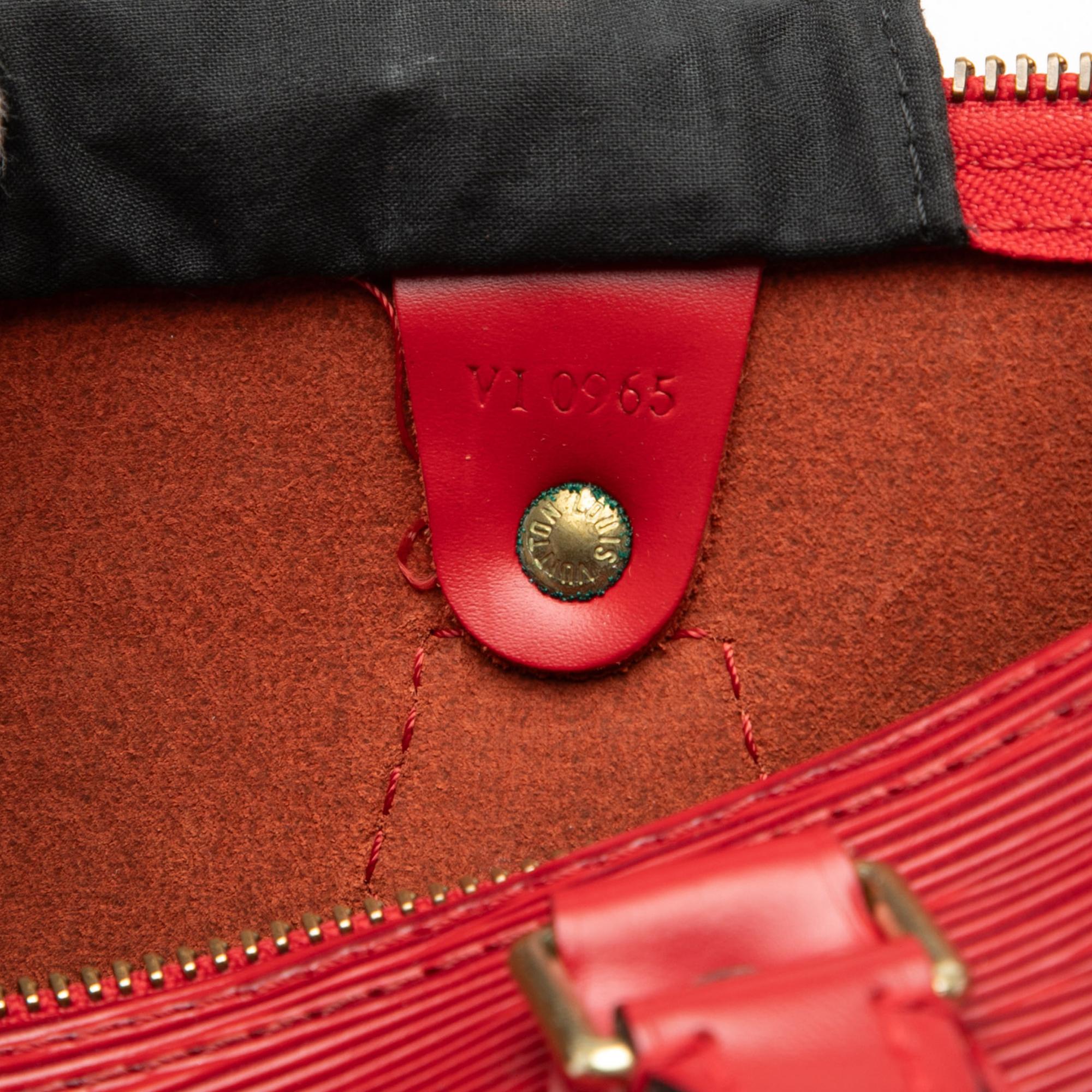 Louis Vuitton Epi Speedy 30