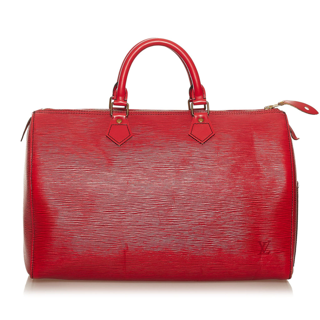 Louis Vuitton Epi Speedy 35 (SHG-29301)