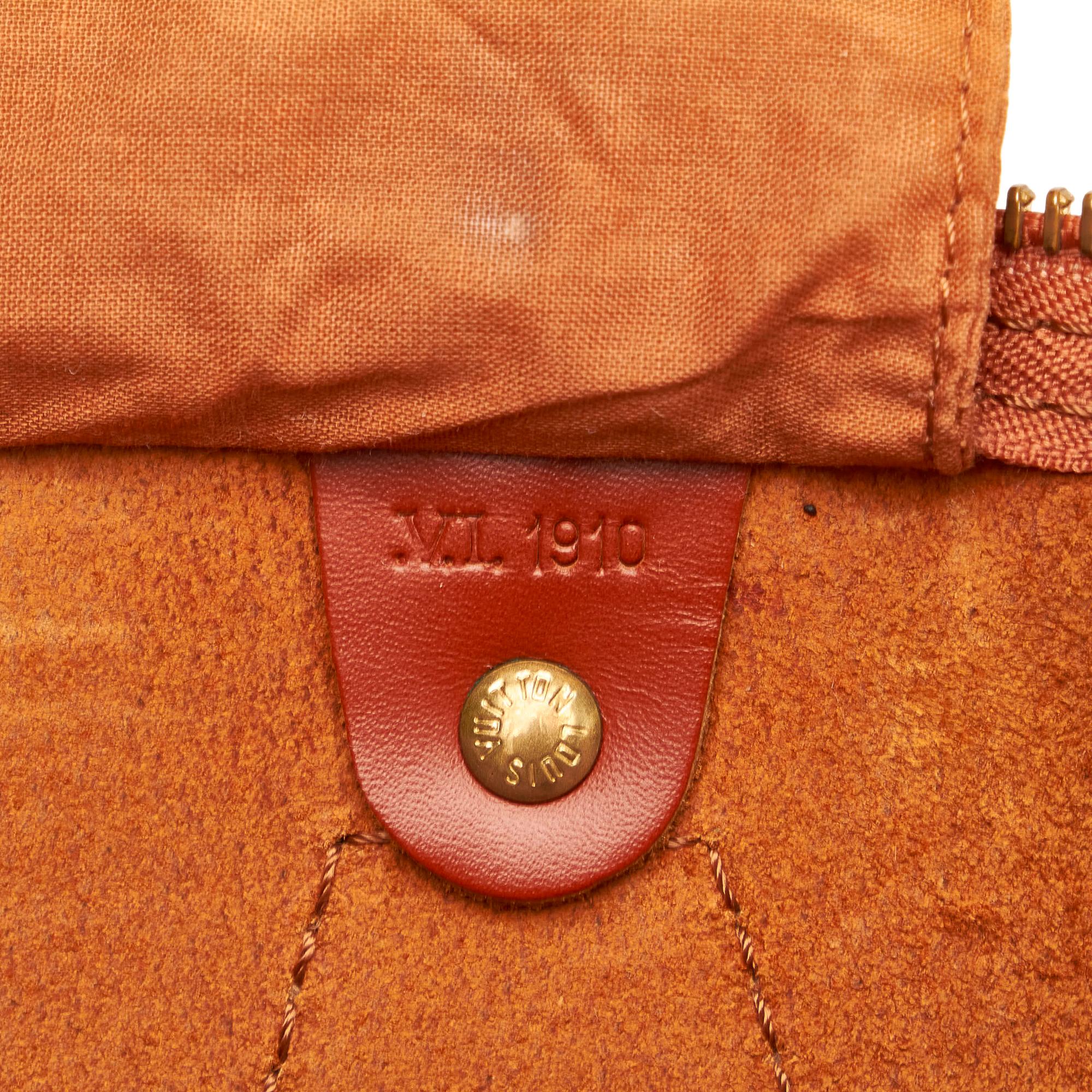 Louis Vuitton Epi Speedy 35 (SHG-29318)
