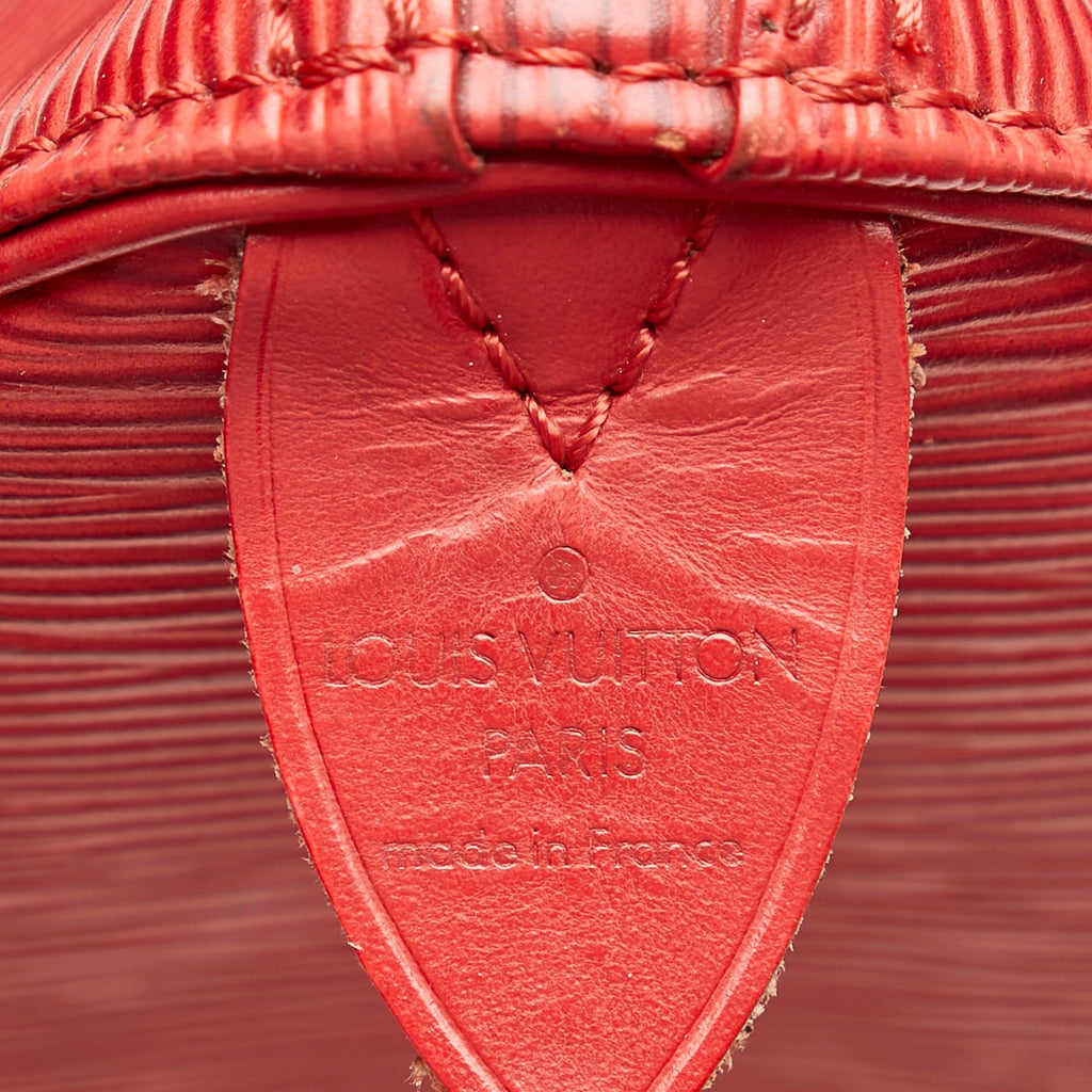 Louis Vuitton Epi Speedy 35 (SHG-34366)