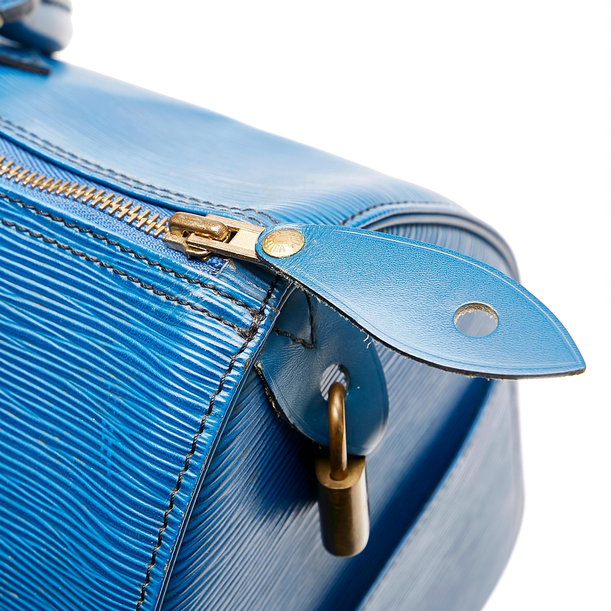 Louis Vuitton Epi Speedy 35 (SHG-34516)