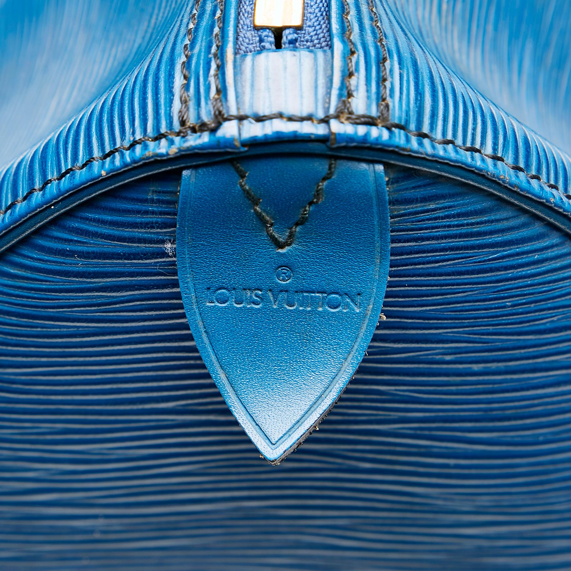 Louis Vuitton Epi Speedy 35 (SHG-34516)