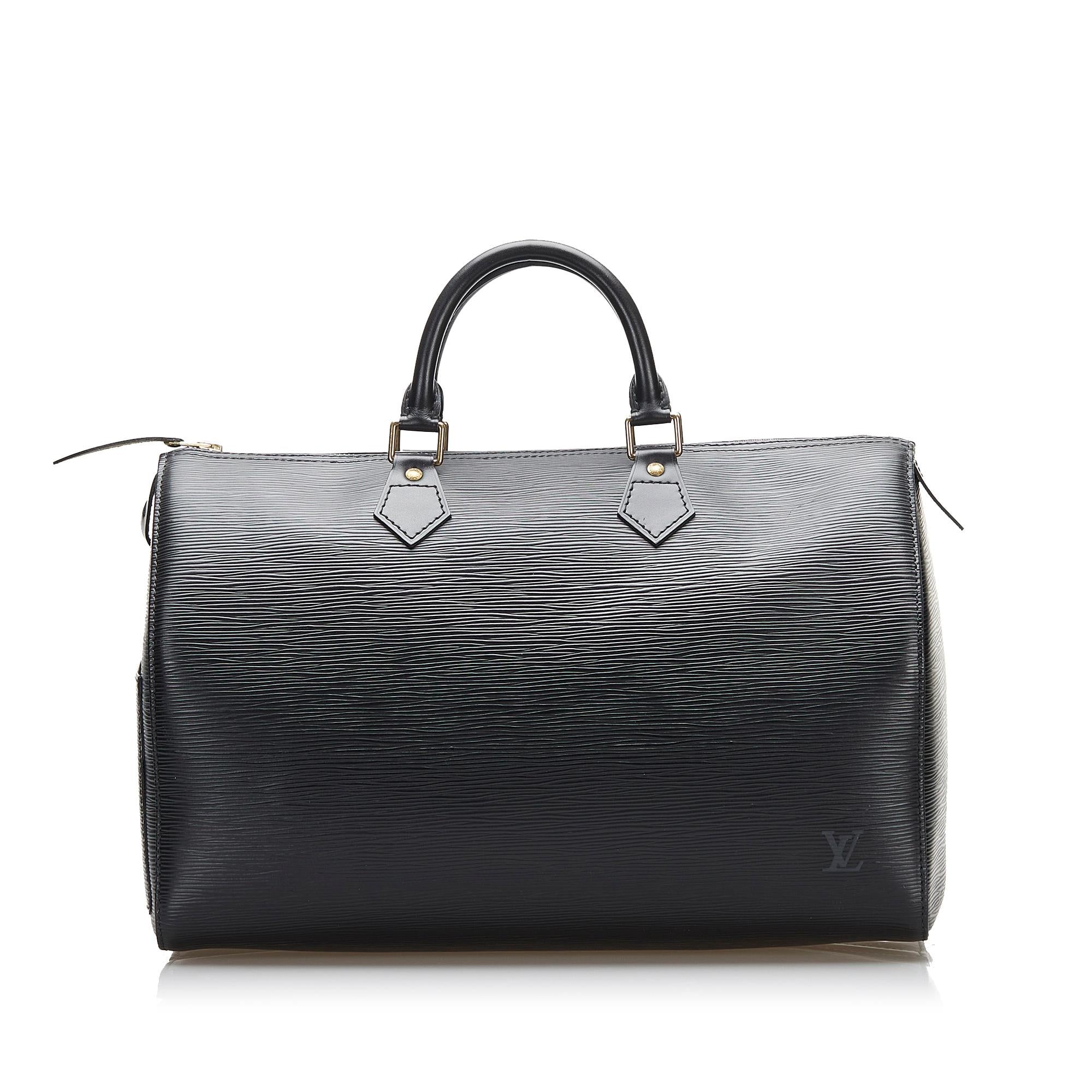 Louis Vuitton Epi Speedy 35 (SHG-36652)