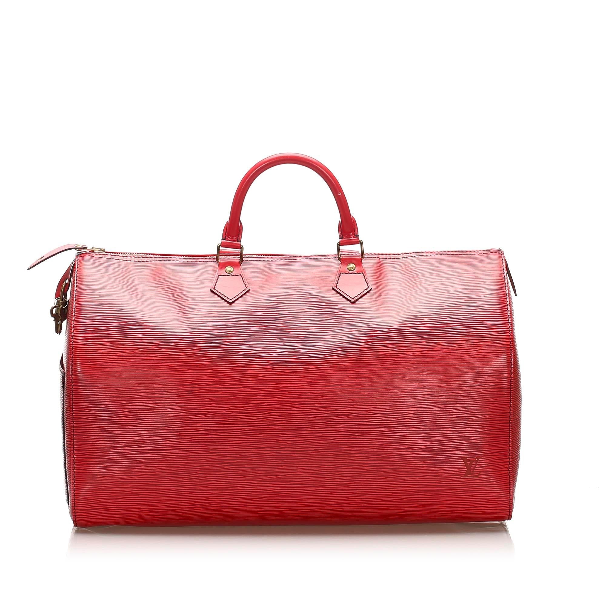Louis Vuitton Epi Speedy 40 (SHG-22724)