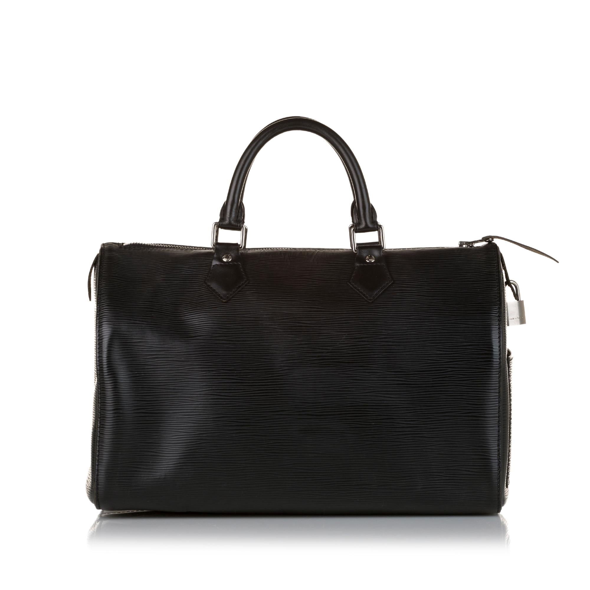 Louis Vuitton Epi Speedy Bandouliere 35 (SHG-34422)