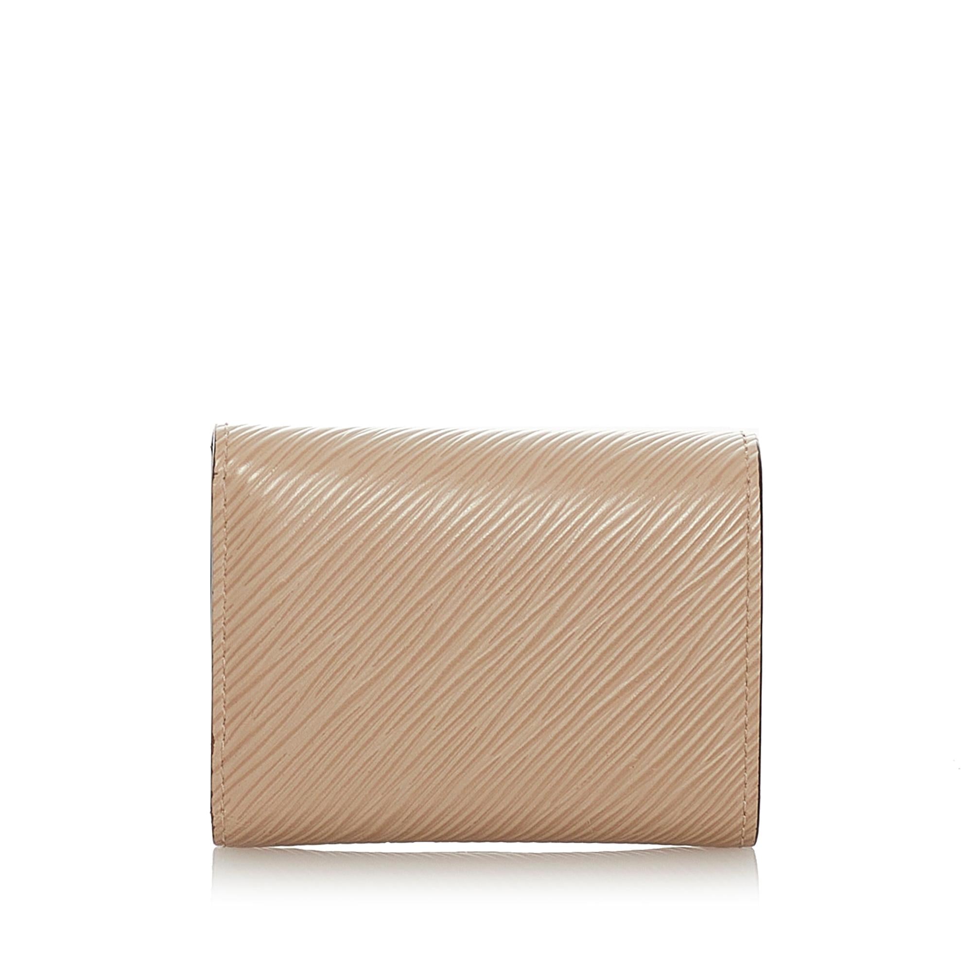 Louis Vuitton Epi Twist Compact Wallet (SHG-27533)