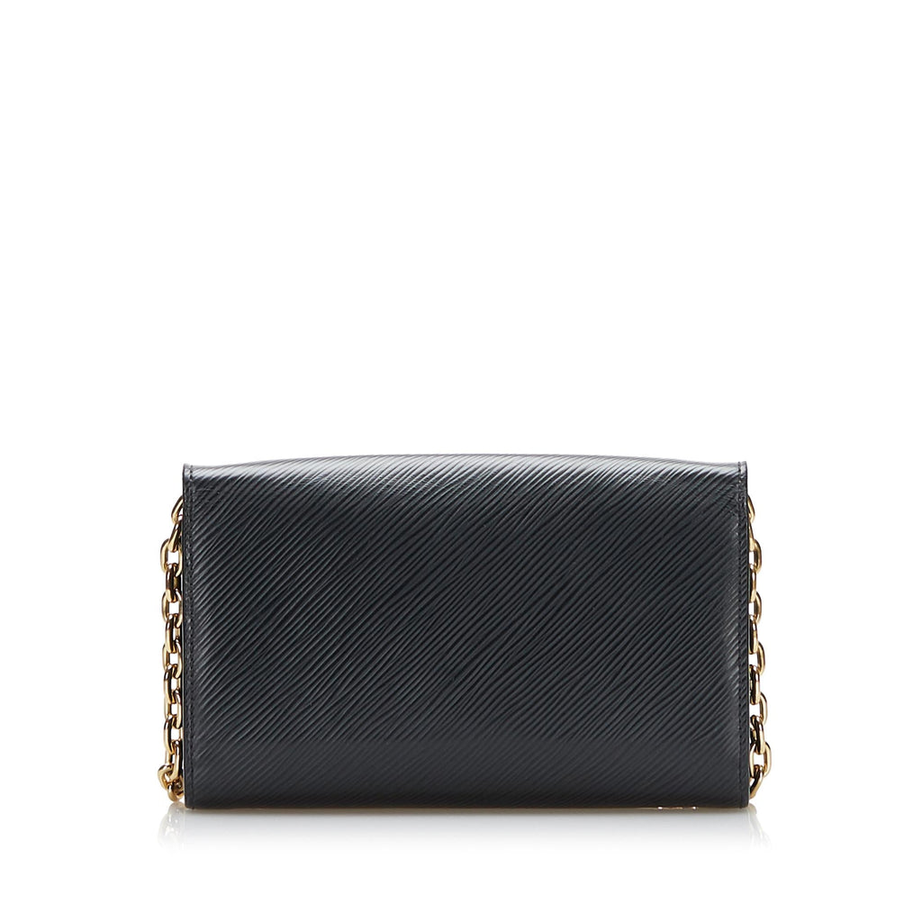 Louis Vuitton Epi Twist Love Lock Chain Wallet (SHG-MmYcl0)