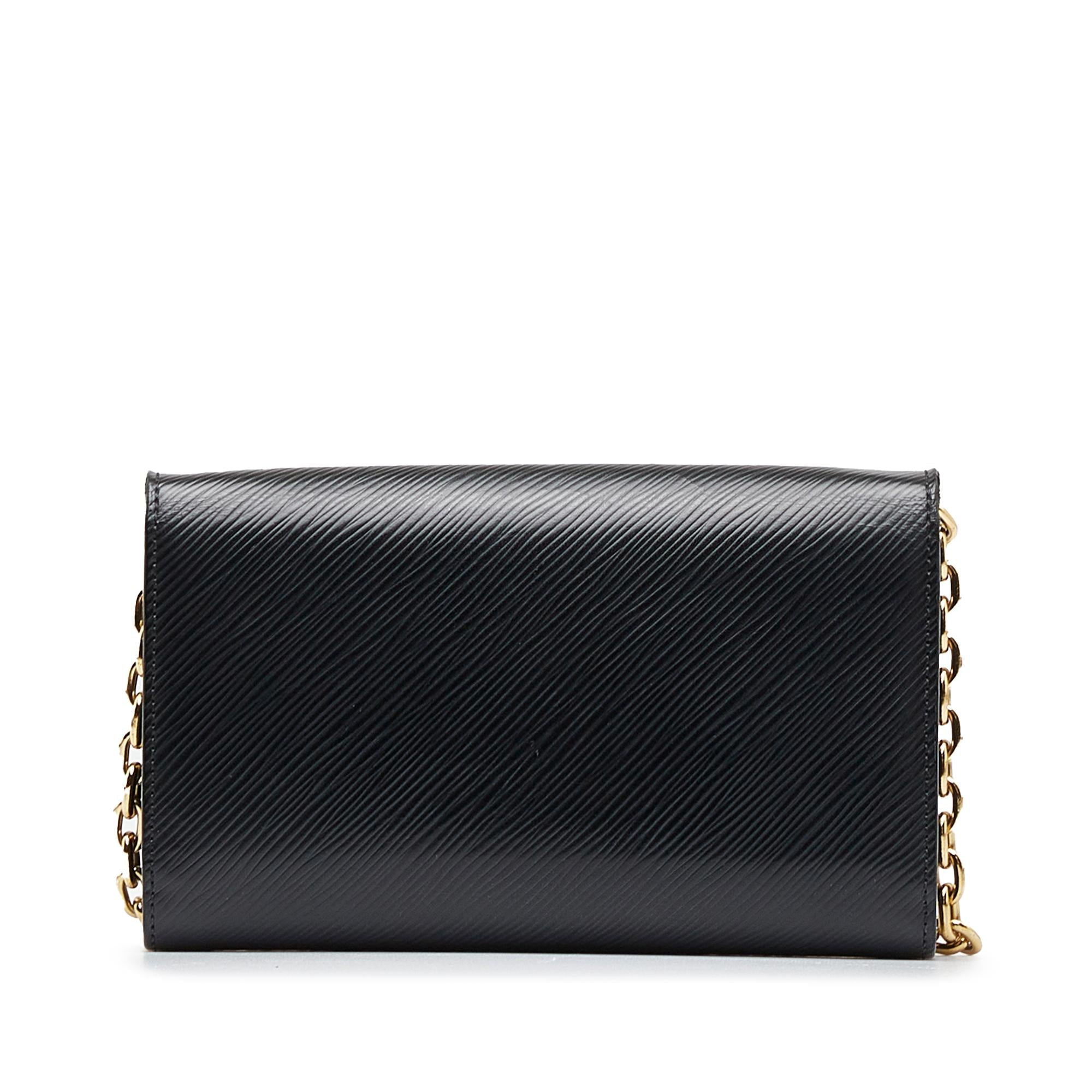 Louis Vuitton Epi Twist Love Lock Chain Wallet (SHG-WDV2bU)
