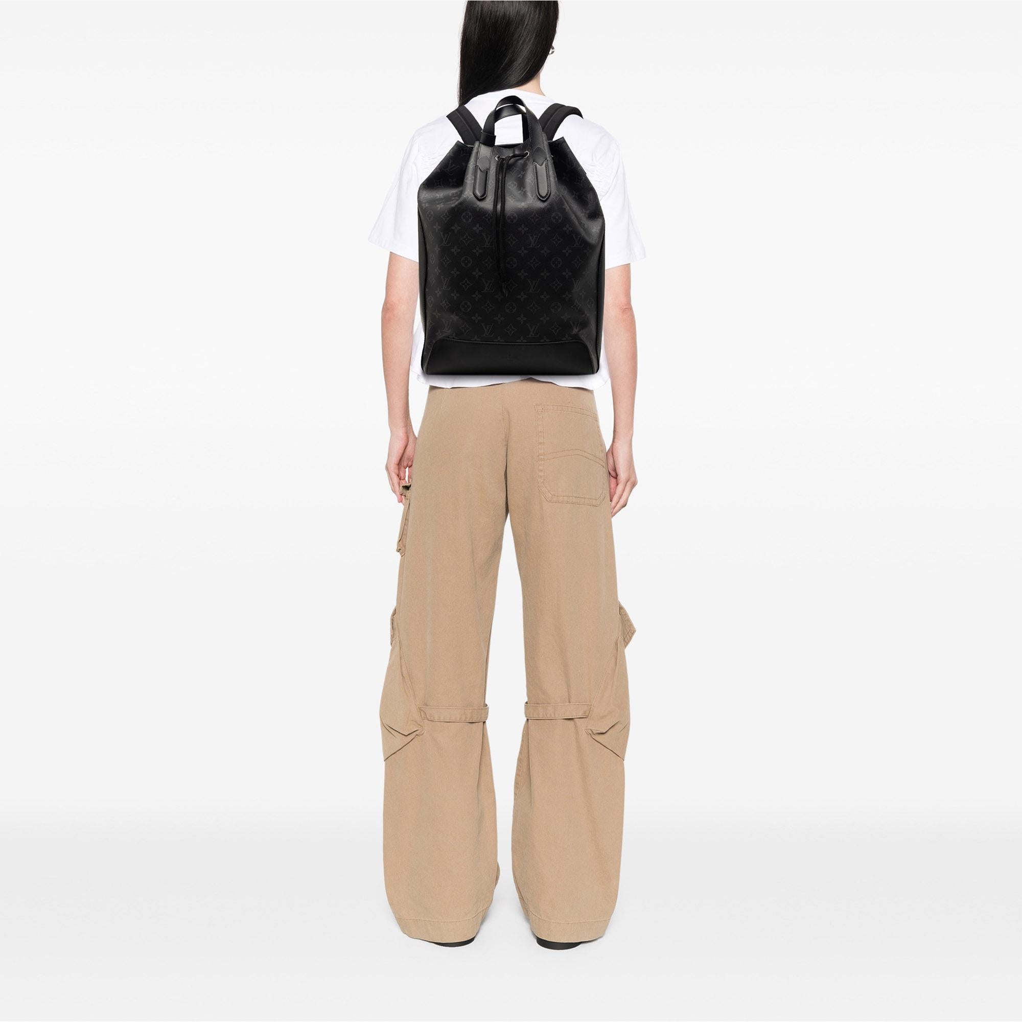 Louis Vuitton Fragment Monogram Eclipse Explorer Backpack