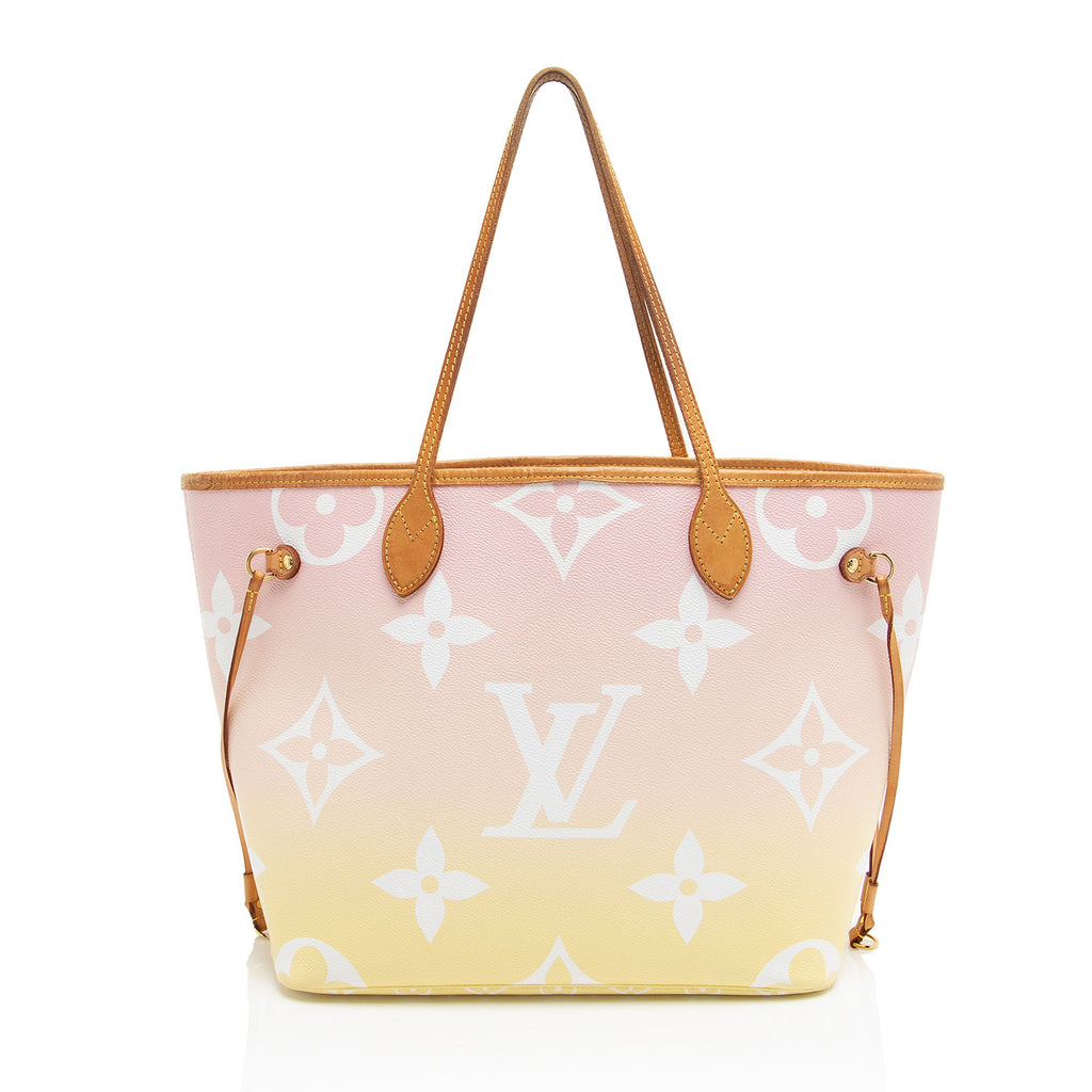 Louis Vuitton Giant Monogram Canvas By The Pool Neverfull MM Tote