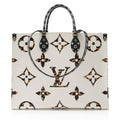 Louis Vuitton Giant Monogram Canvas Jungle Onthego GM Tote